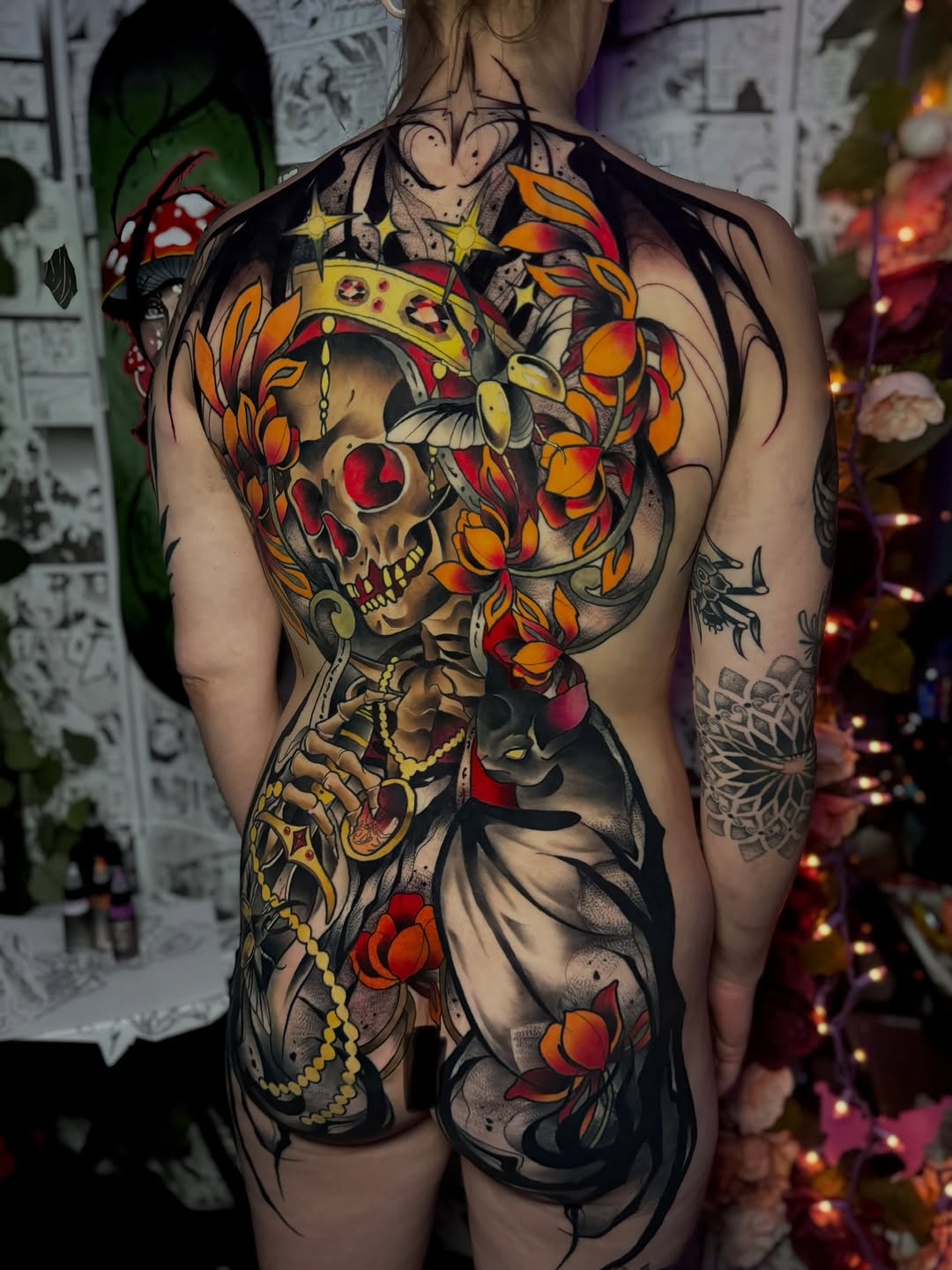 Tattoo by @shortyadtrtattoos β dark_realism, neo_traditional