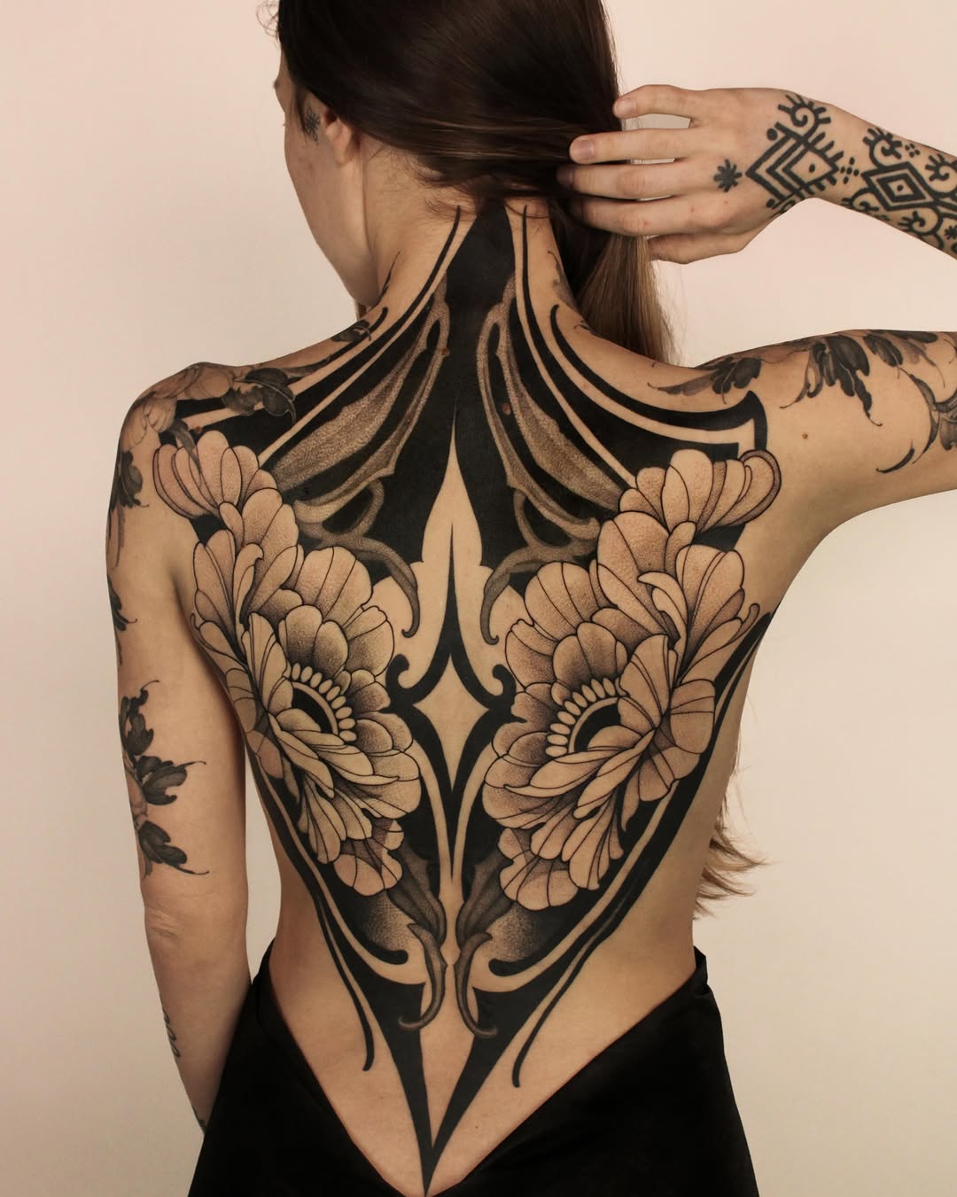 Tattoo by @hethtattoos — black_and_grey, ornamental