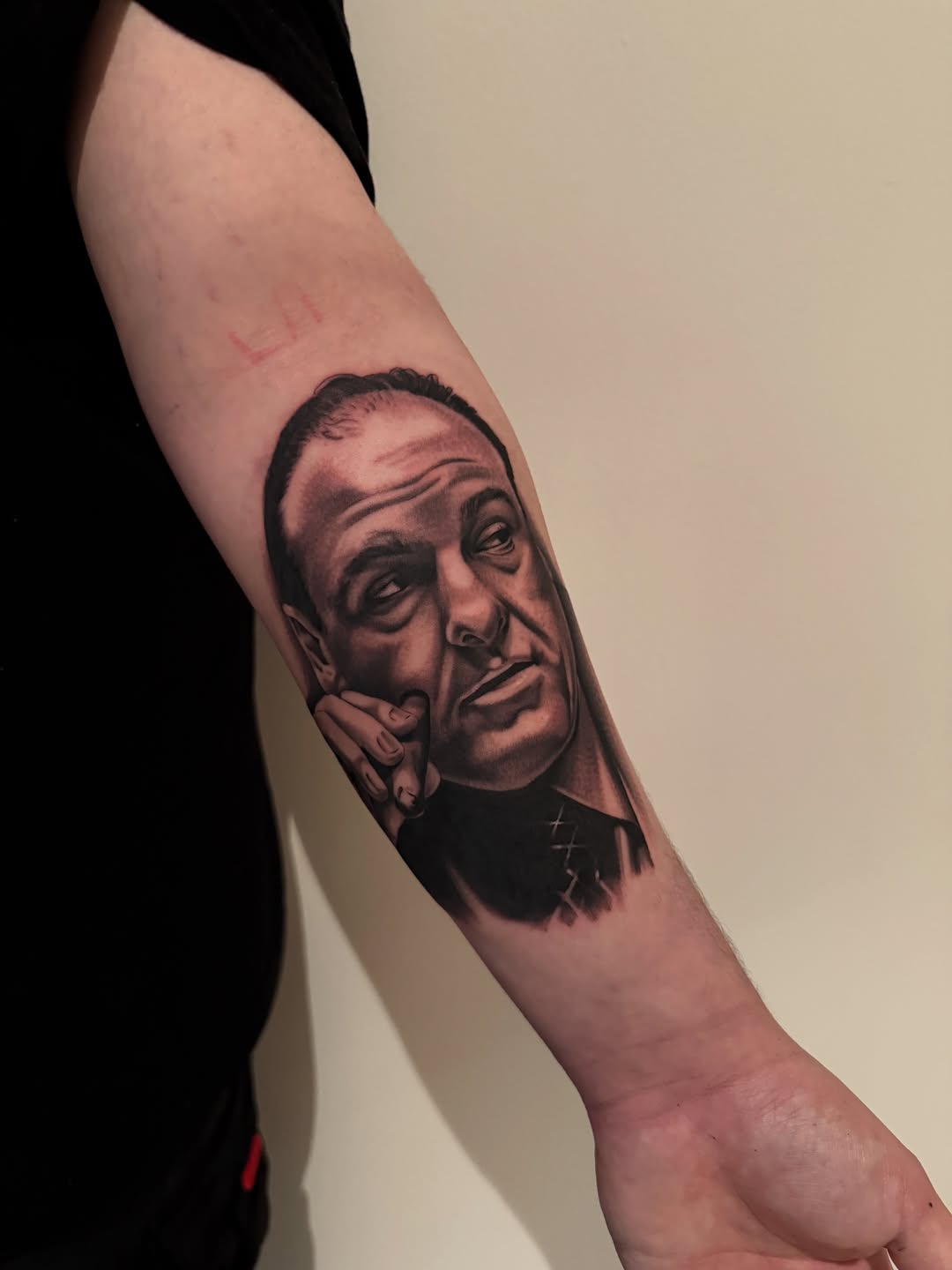 Tattoo by @stainlessneedle — realism, black_and_grey