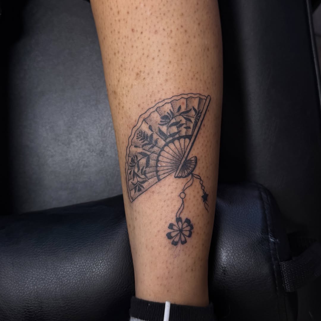 Tattoo by @unhurtt.tats — black_and_grey