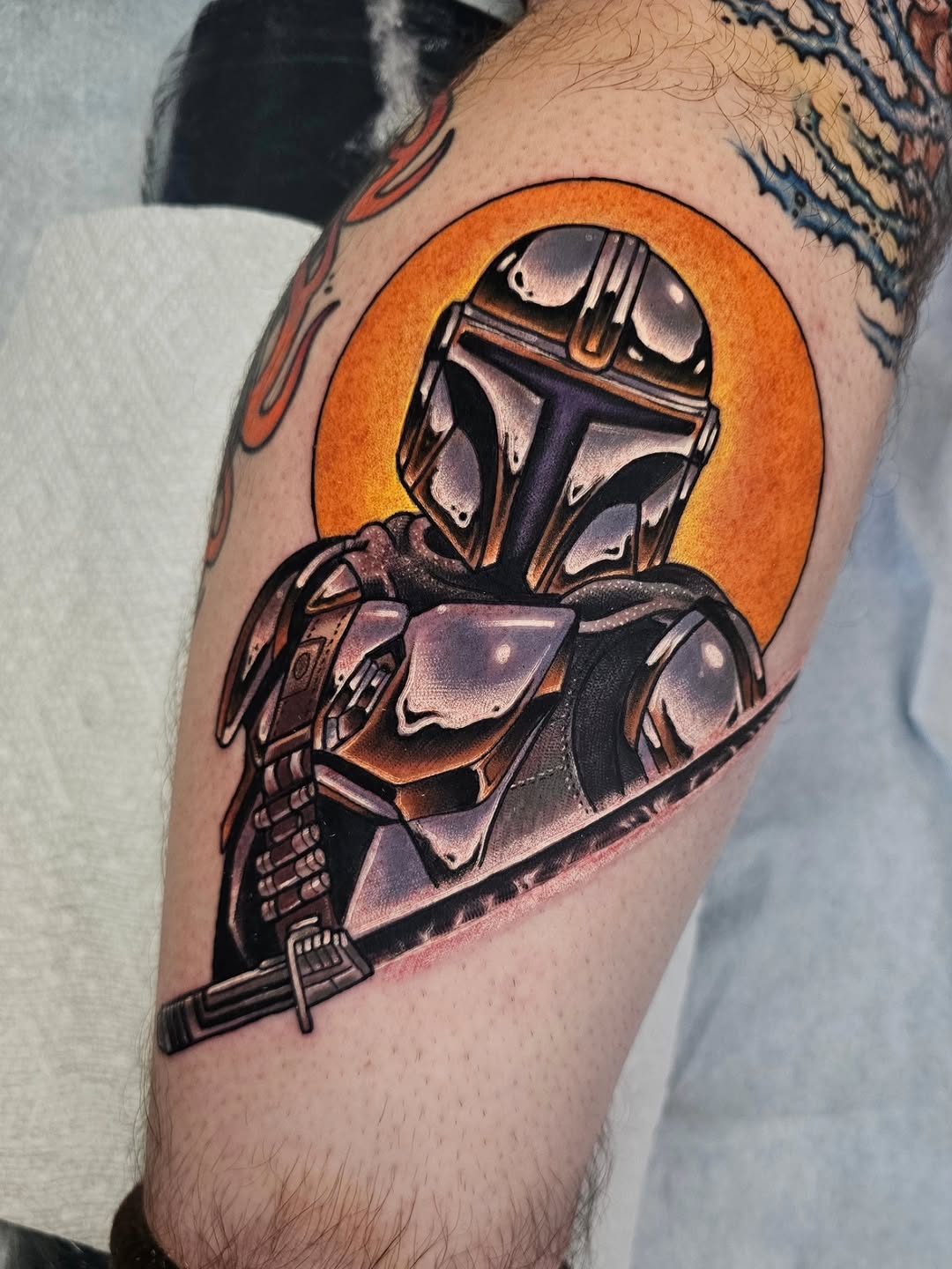 Tattoo by @stampygoblyn — realism, black_and_grey
