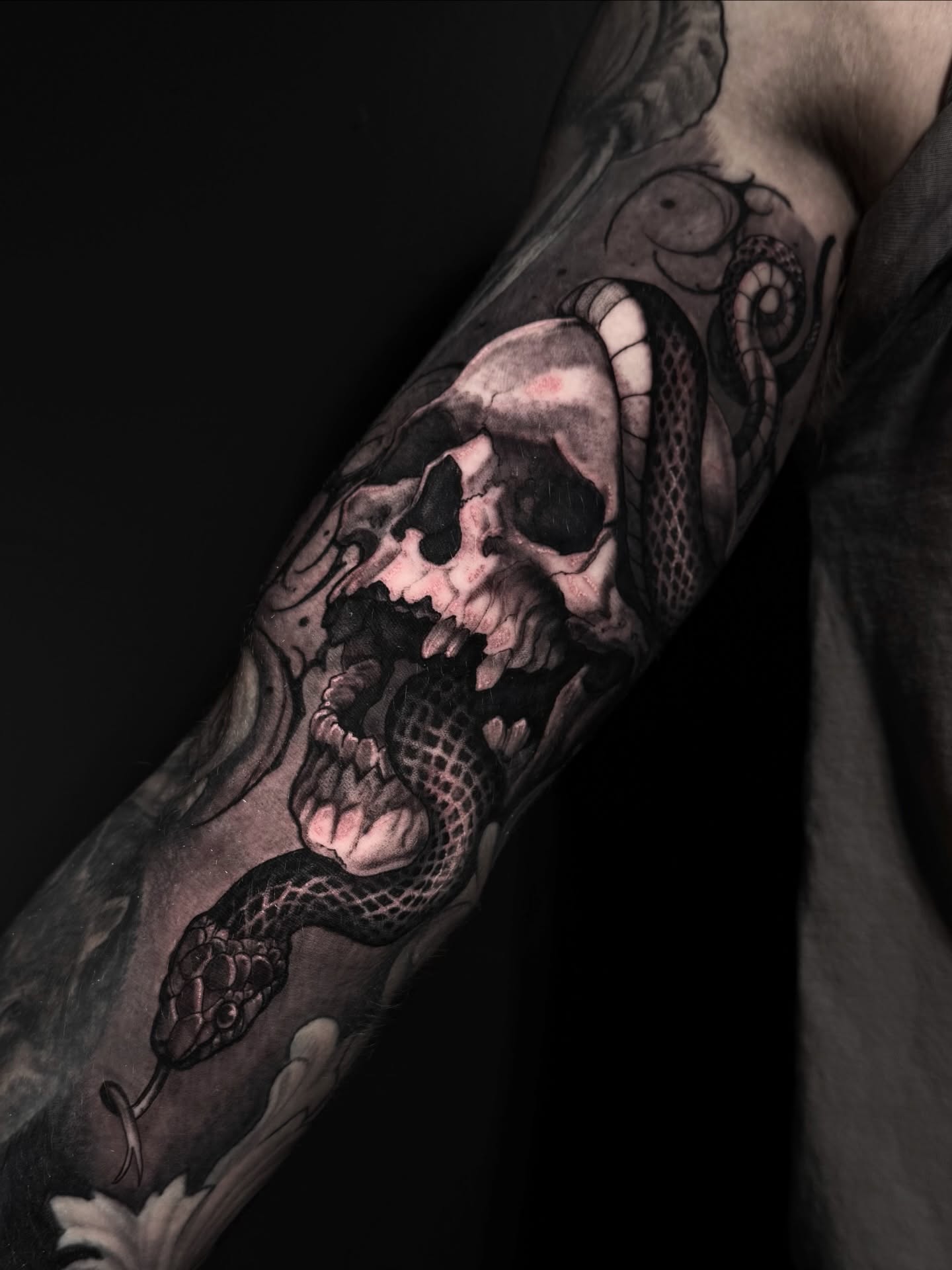 Tattoo by @noaharasmus — black_and_grey, realism