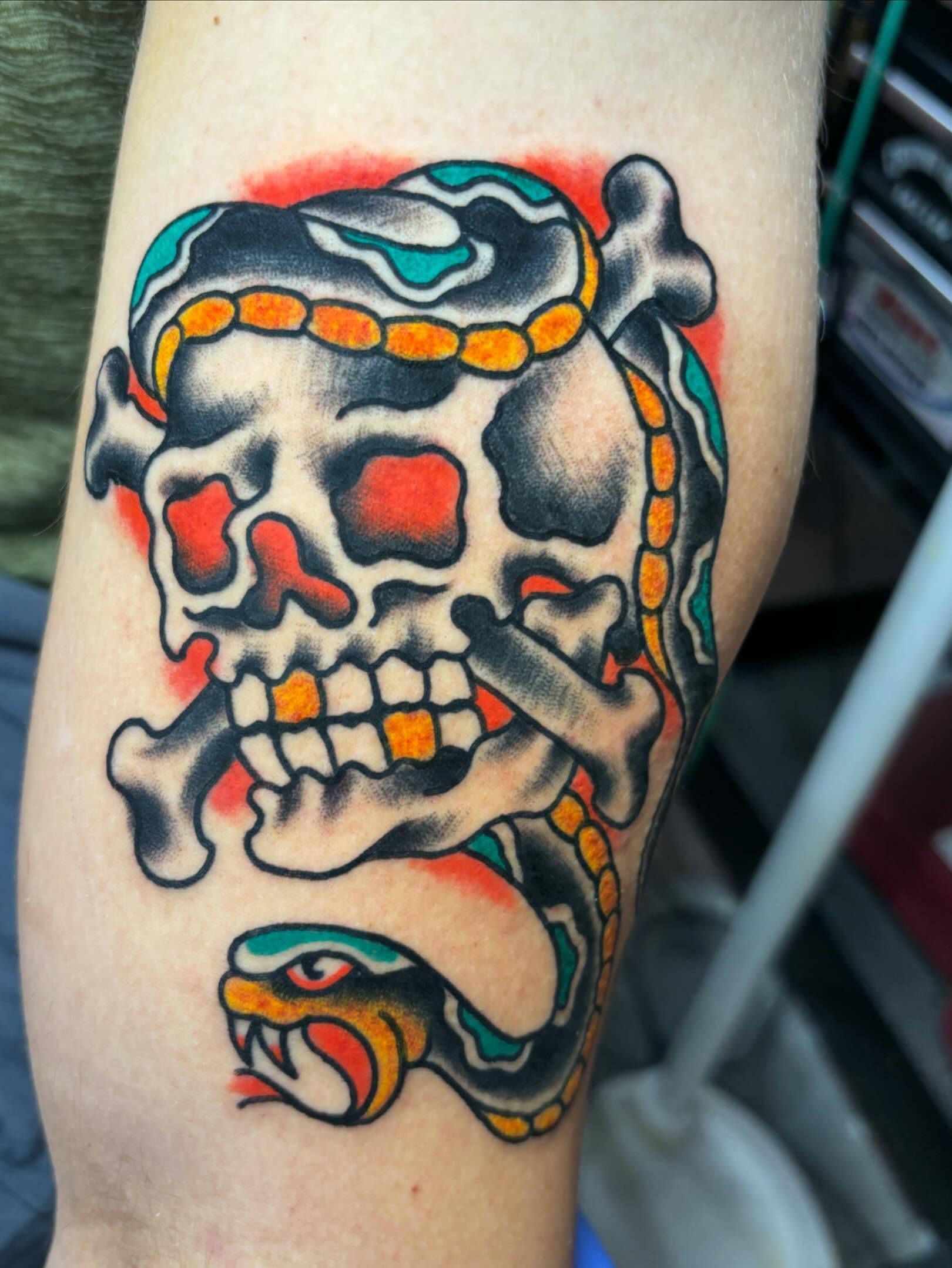 Tattoo by @gwodzilla_mst — american_traditional