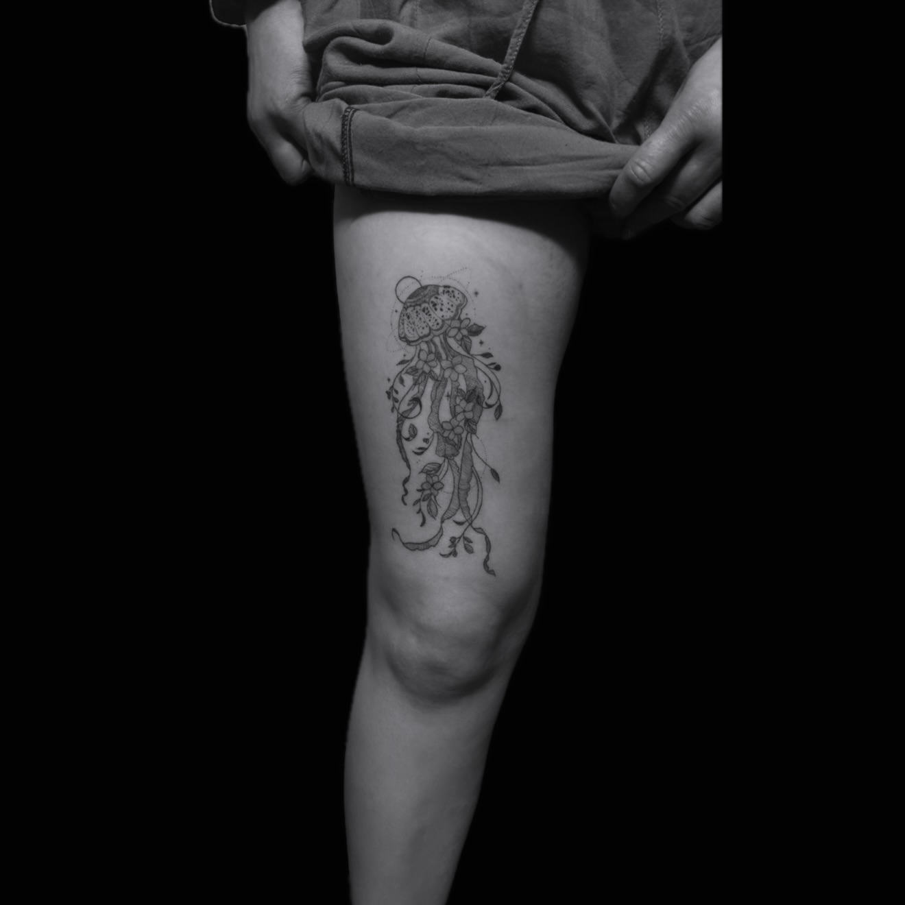 Tattoo by @tiff_for_tatts — black_and_grey
