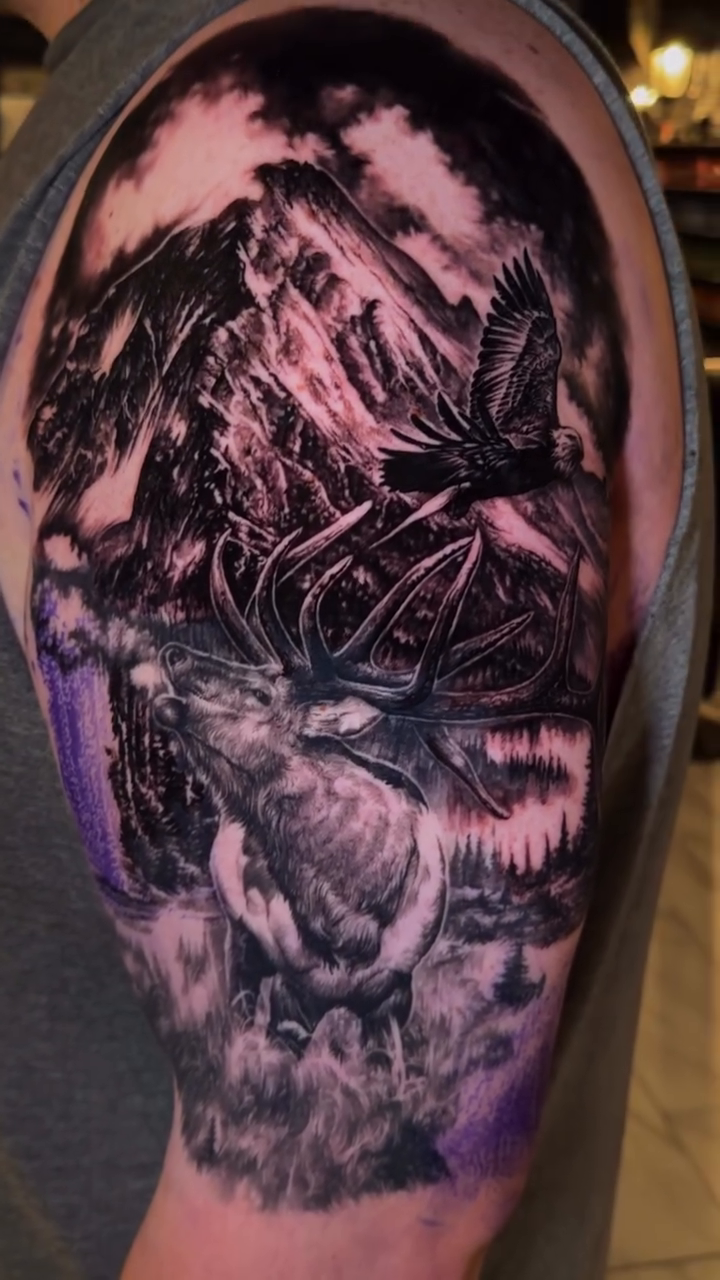 Tattoo by @chrisjansenofficial — realism, black_and_grey