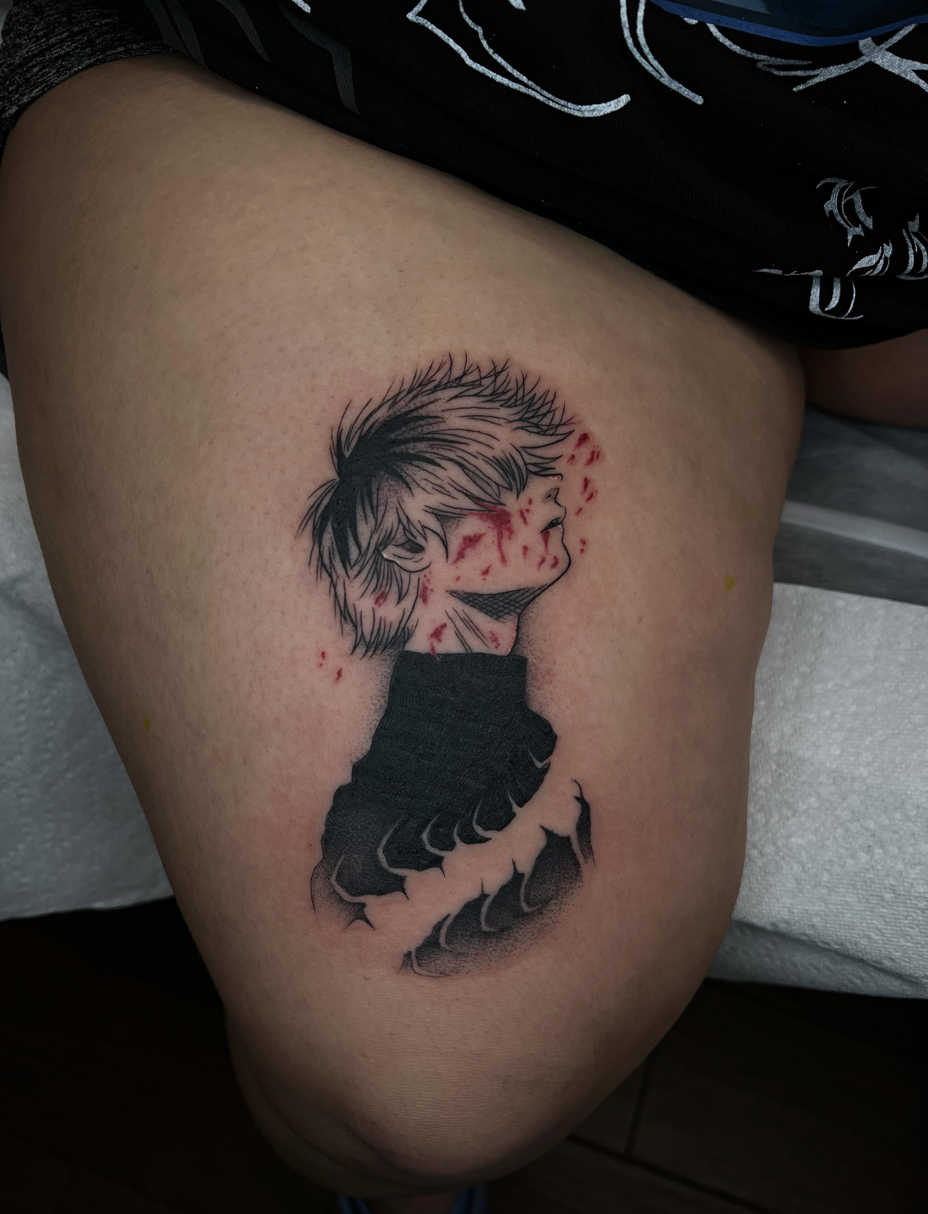 Tattoo by @officialdrayaartink — anime