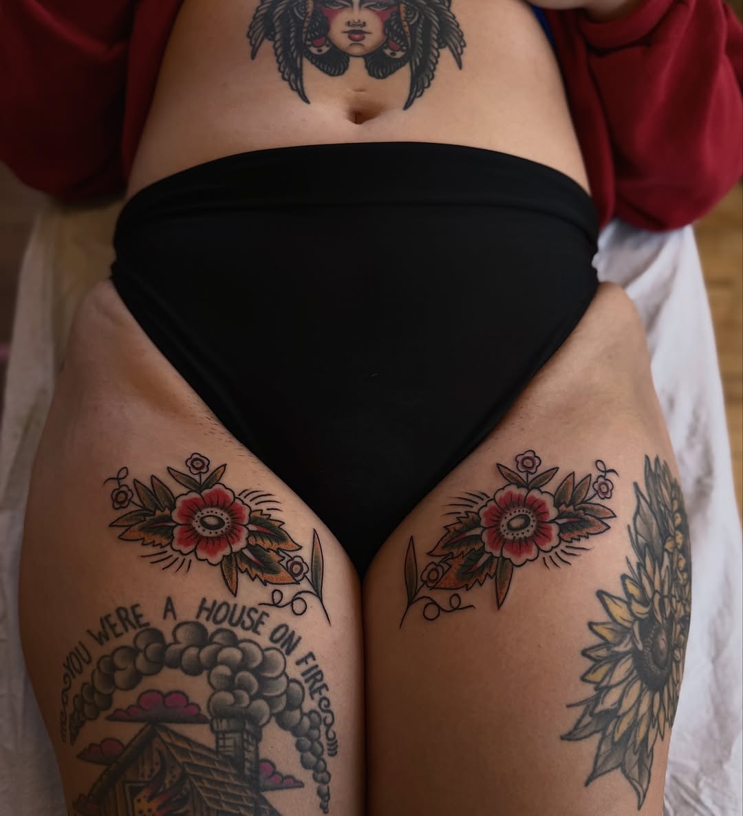Tattoo by @hotdonnatattoos — american_traditional