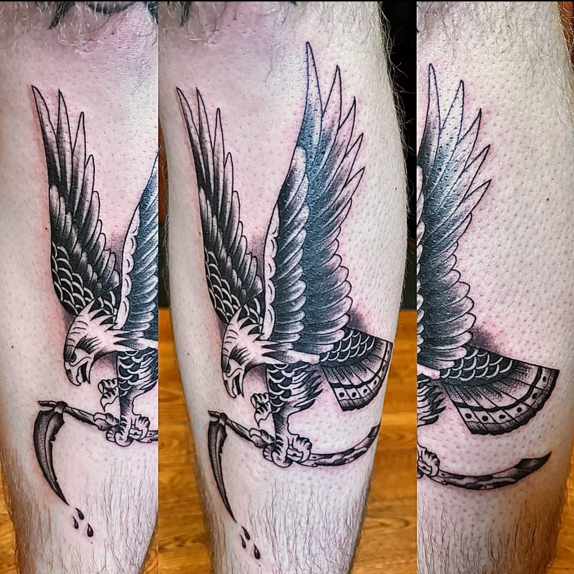 Tattoo by @rui_tattoo — black_and_grey