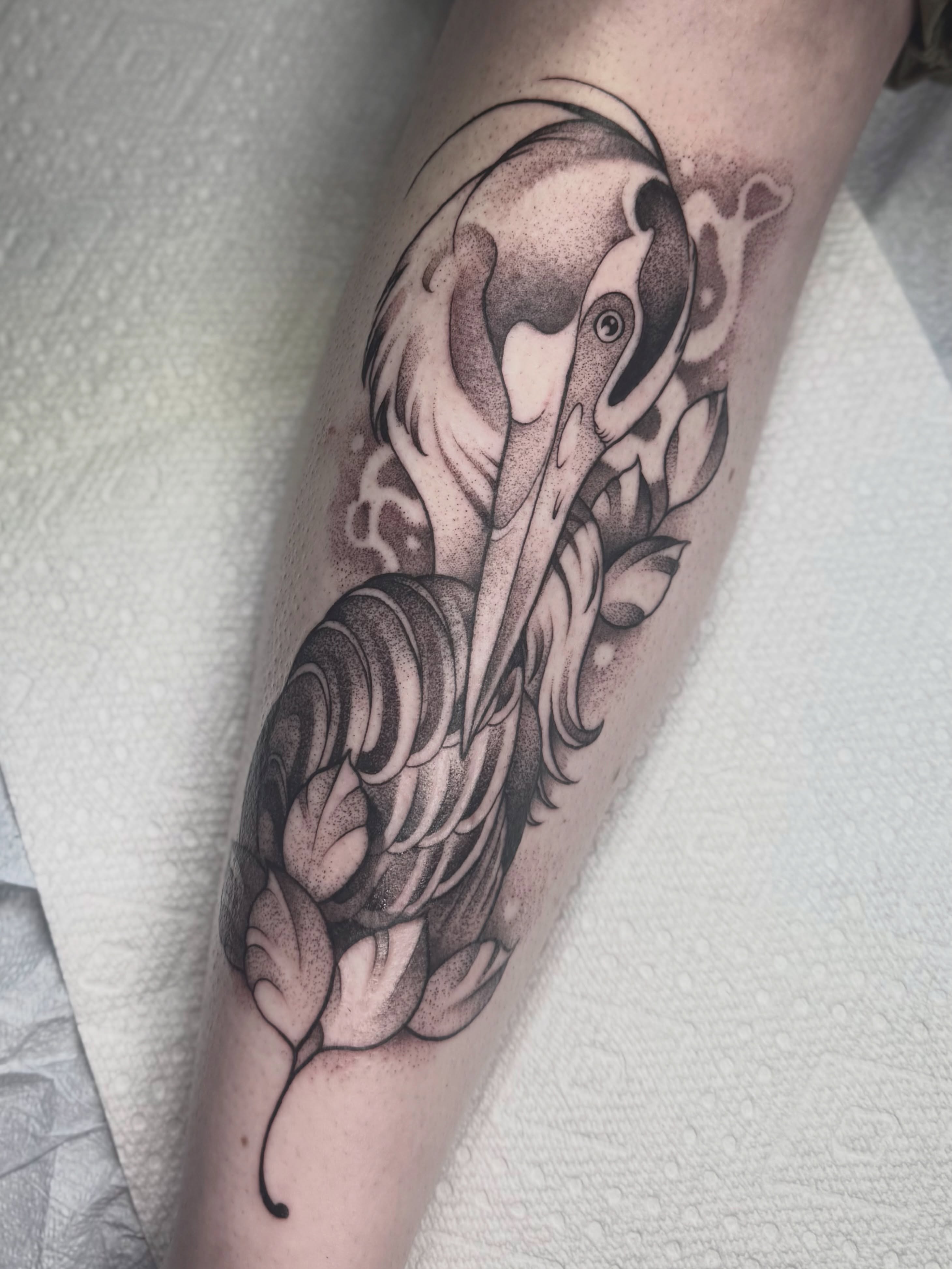 Tattoo by @allyghastly — dotwork