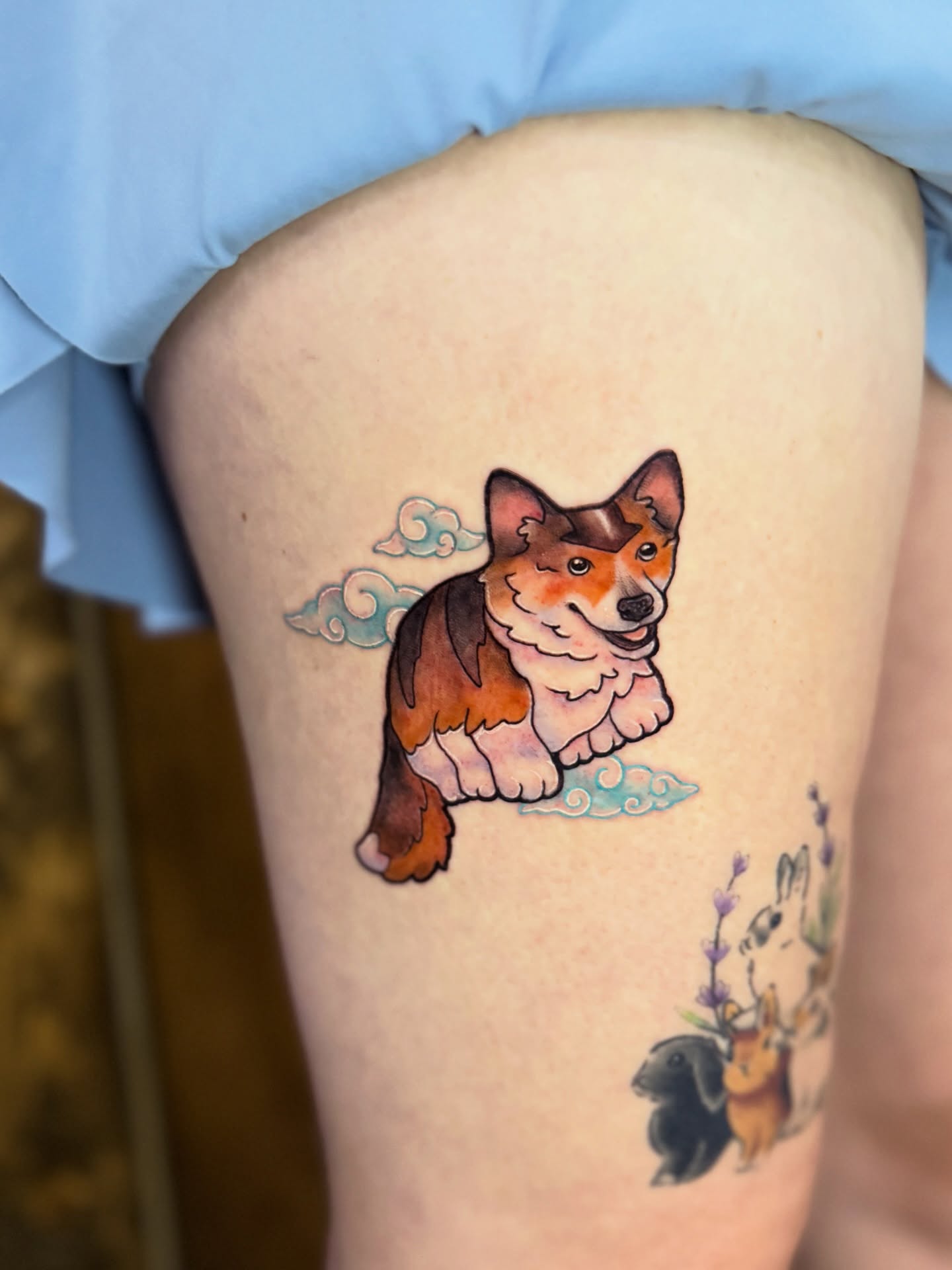 Tattoo by @britter_tattoos — watercolor