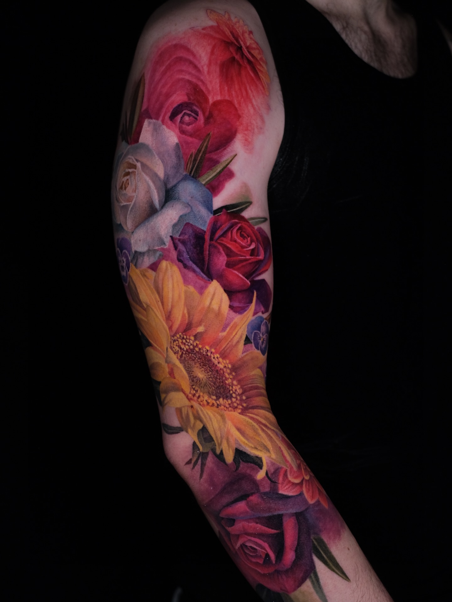Tattoo by @jenniferedge — realism, dotwork