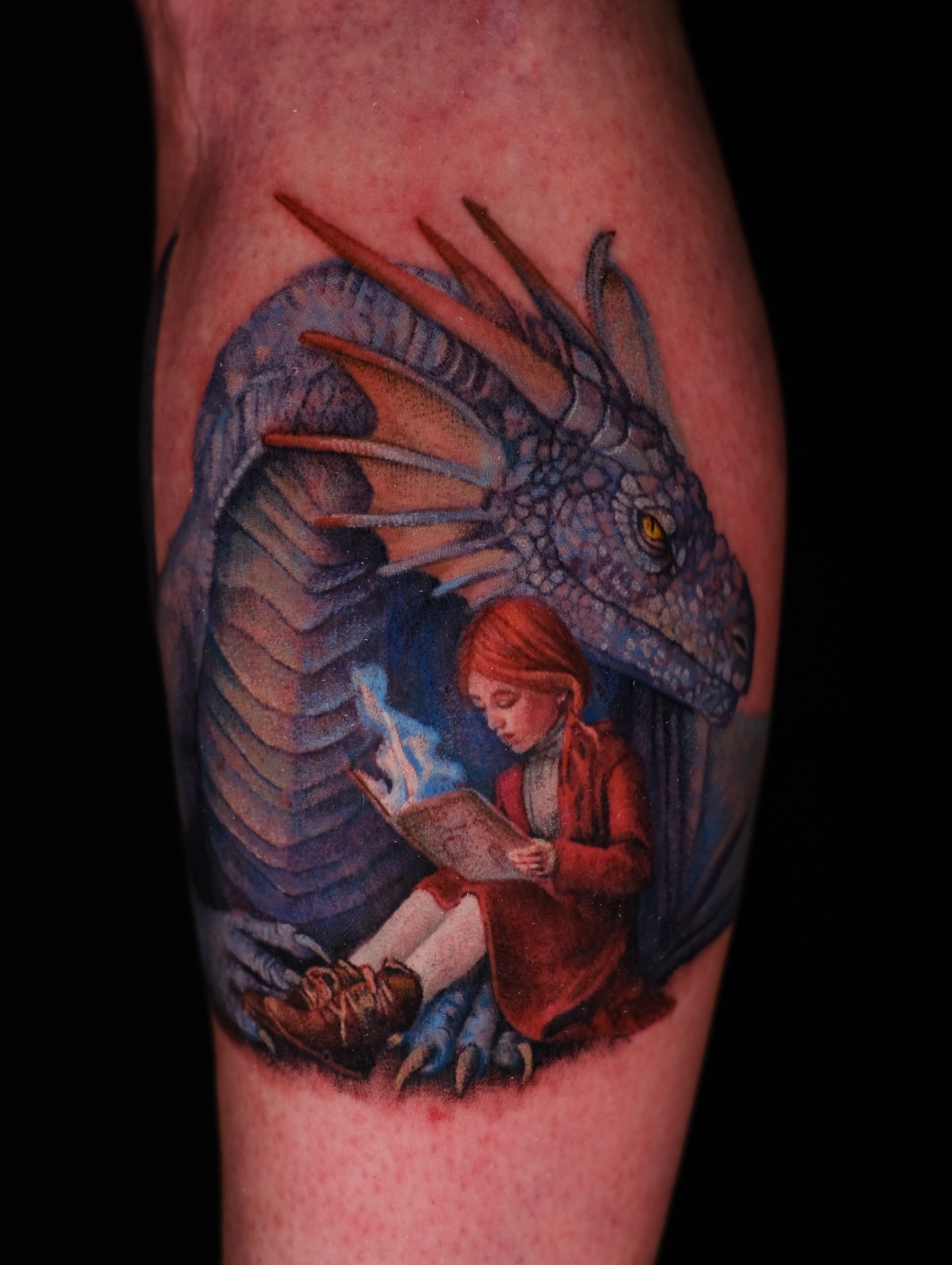 Tattoo by @jenniferedge — realism, illustrative