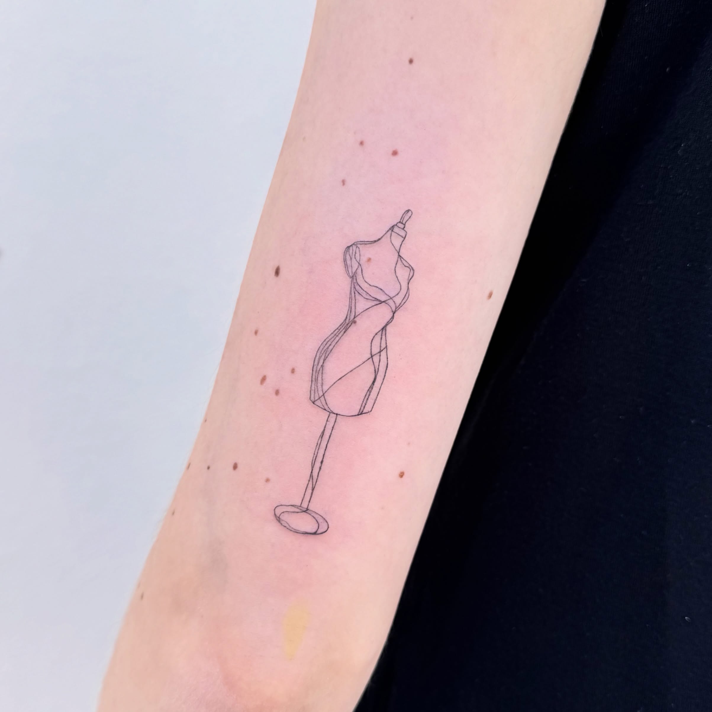 Tattoo by @madisonpaigedavenport — fine_line
