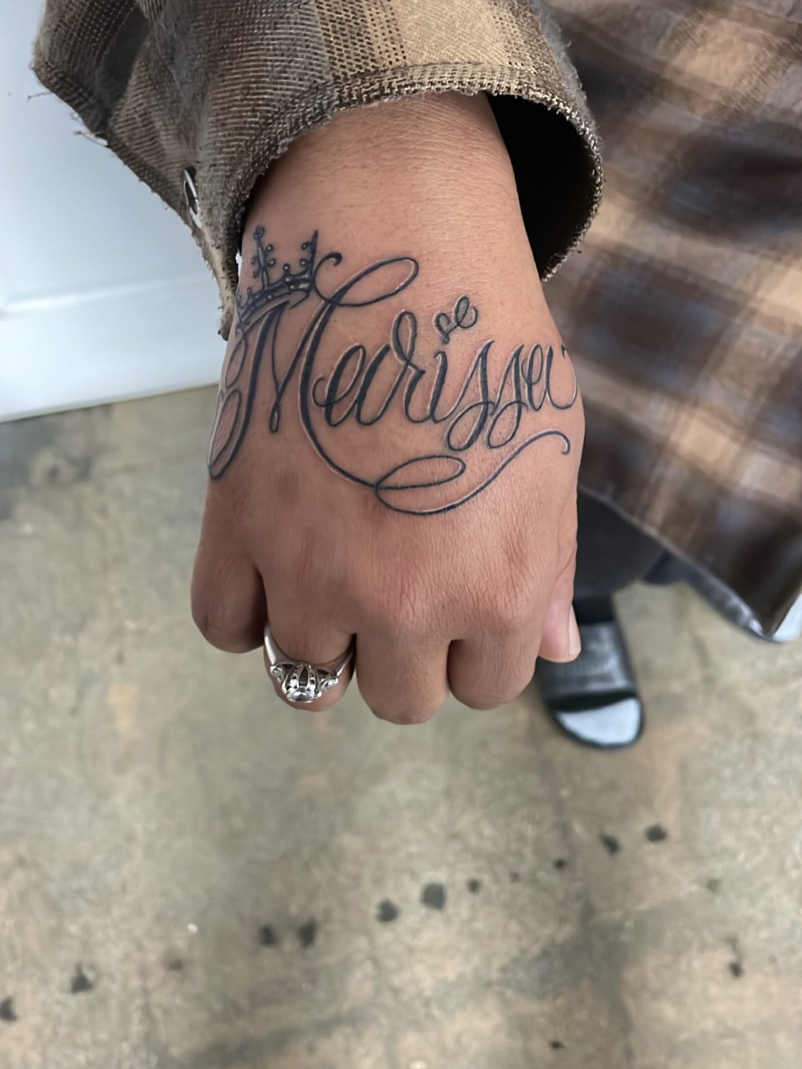 Tattoo by @serios_tat2s — lettering_script