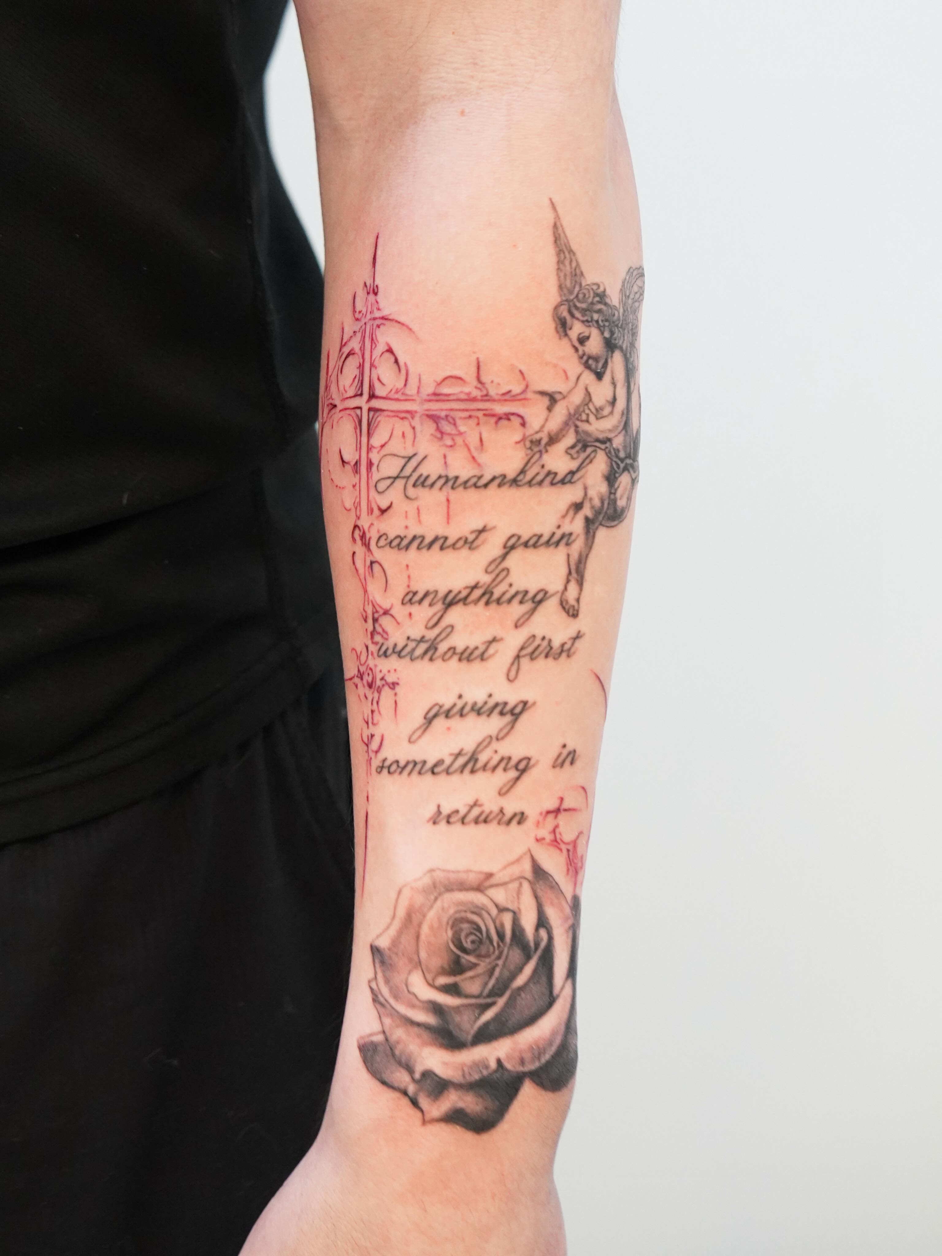 Tattoo by @skylito_creations — black_and_grey, realism