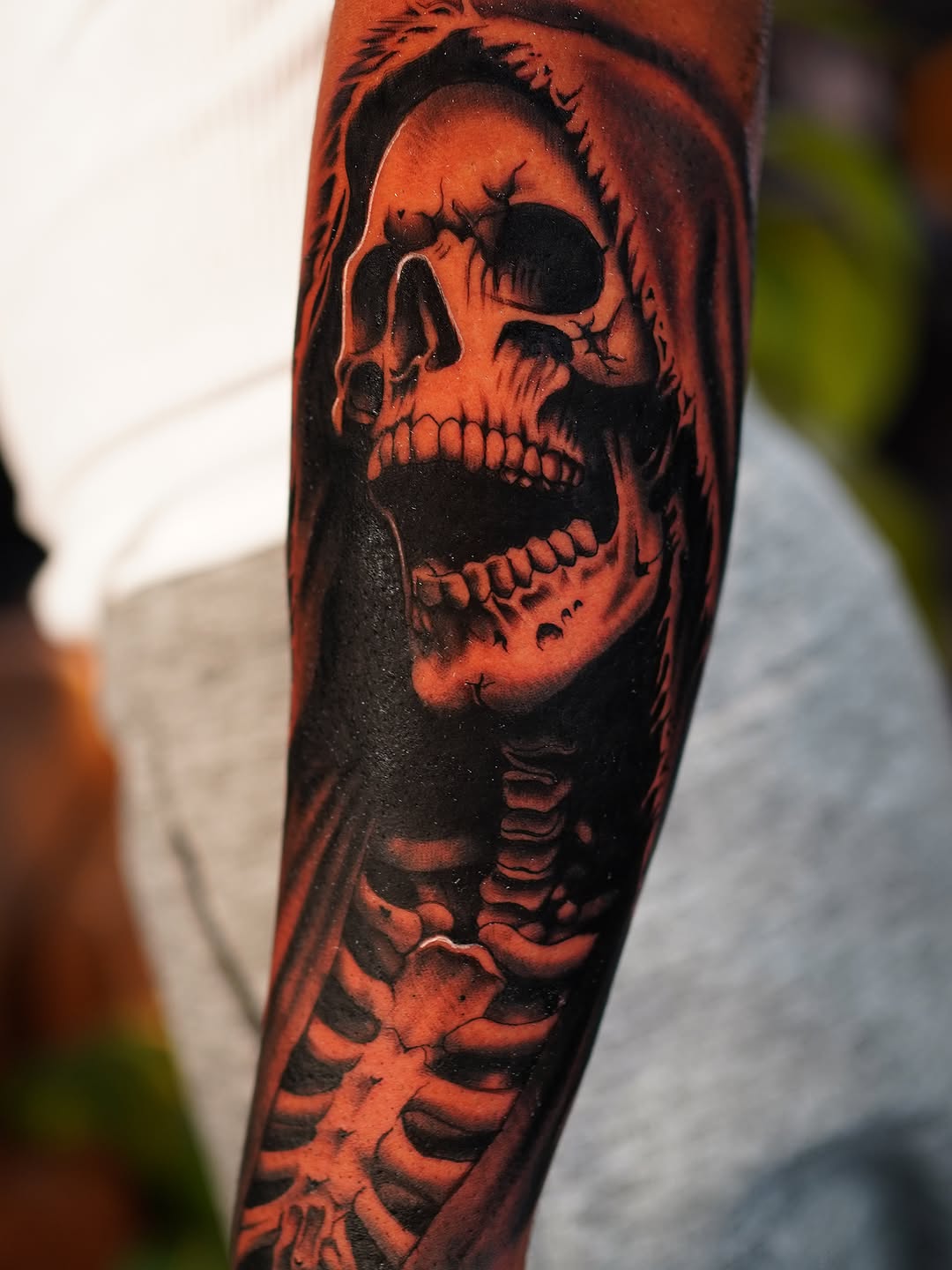 Tattoo by @chrisraymyerstats — realism, dark_realism