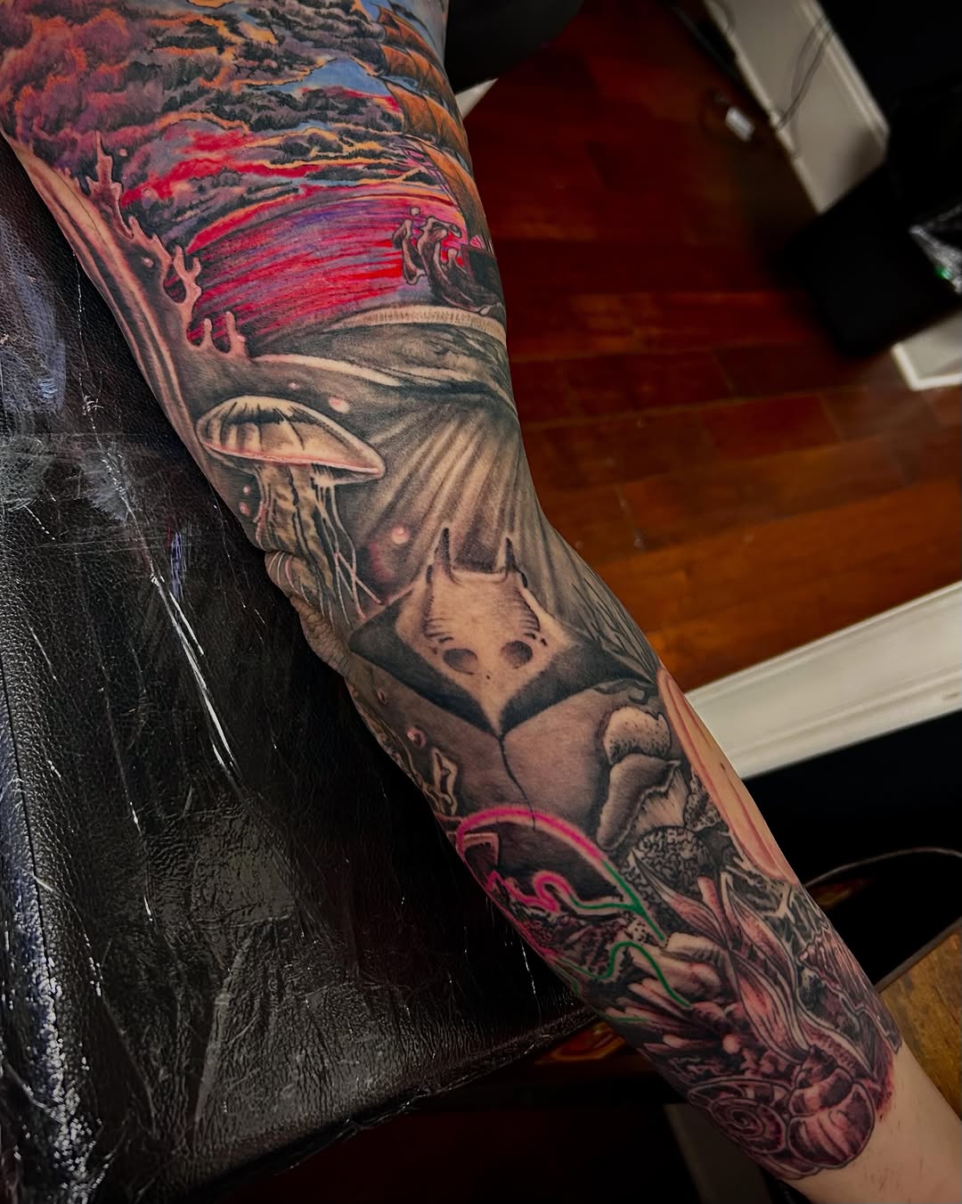 Tattoo by @jonbyrd — realism, black_and_grey