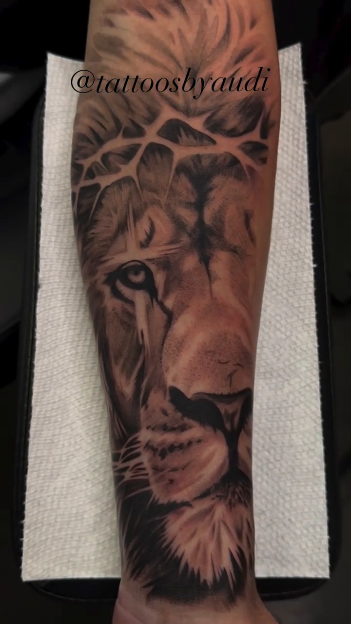 Tattoo by @tattoosbyaudi — realism, black_and_grey