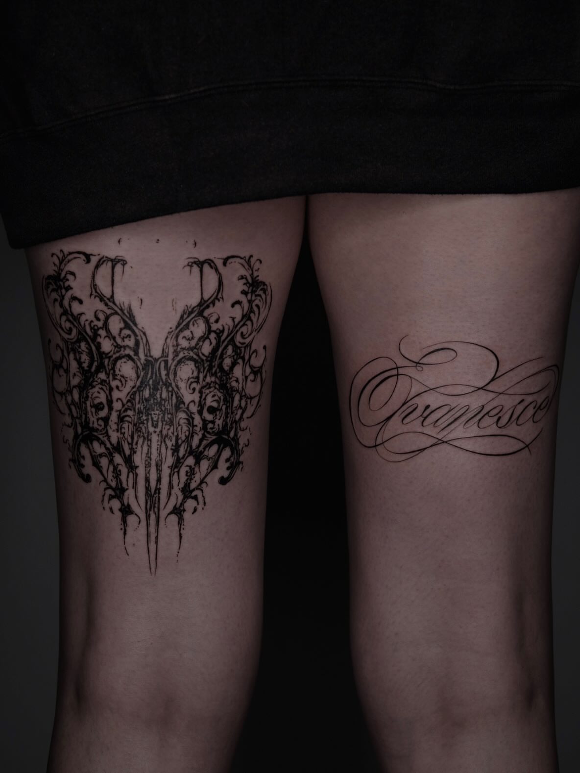 Tattoo by @grxytattoo — black_and_grey, ornamental