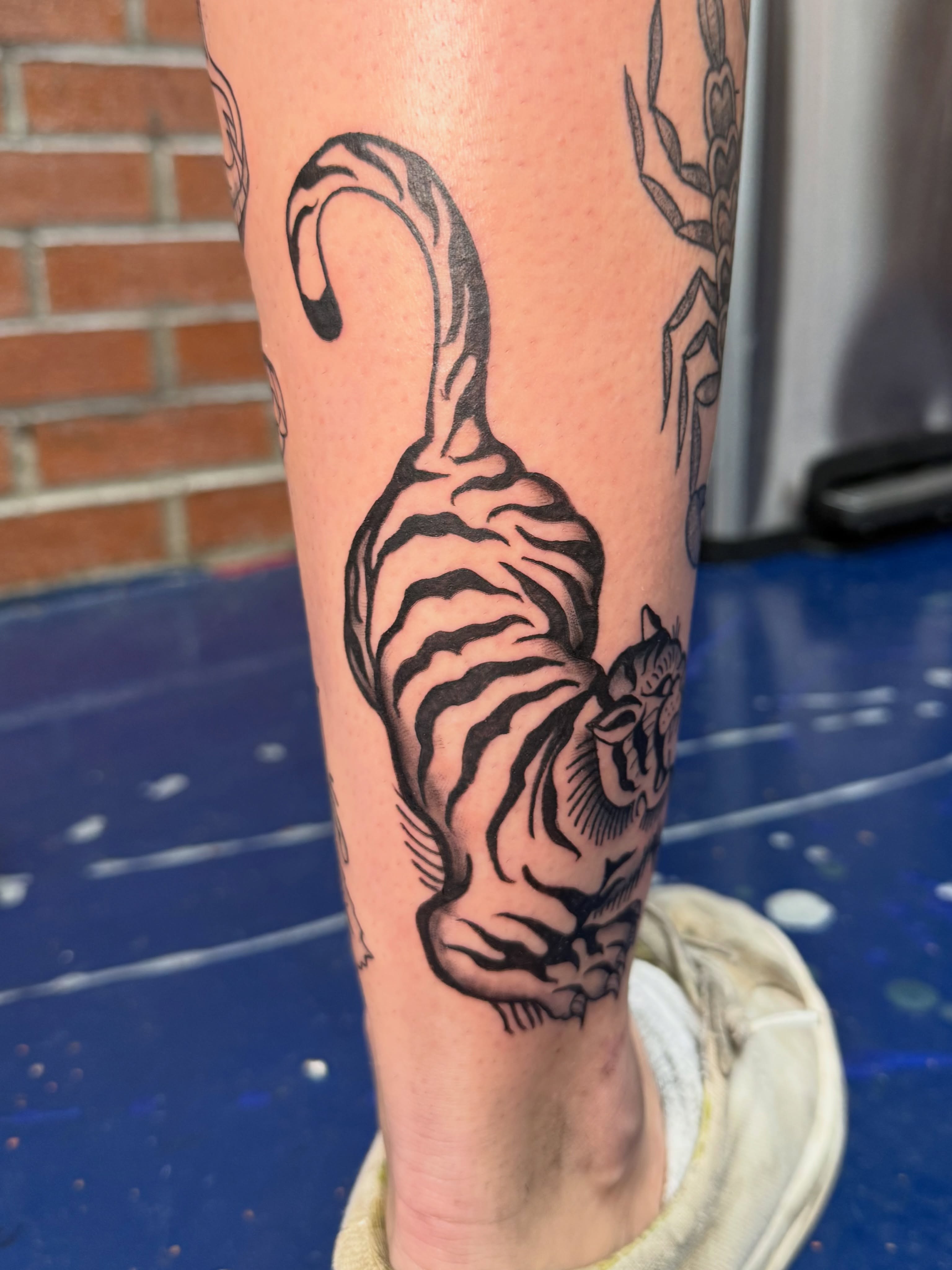 Tattoo by @bhsoceana — black_and_grey
