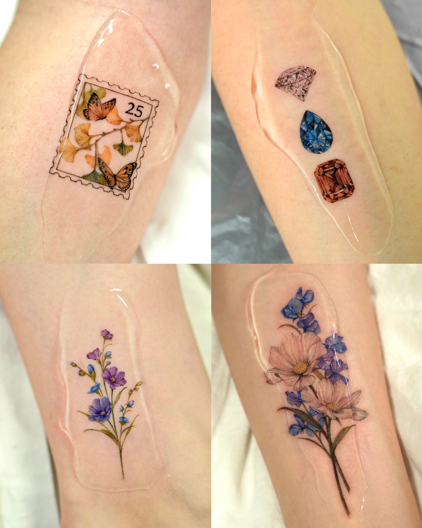 Tattoo by @tattooist_gaon — watercolor