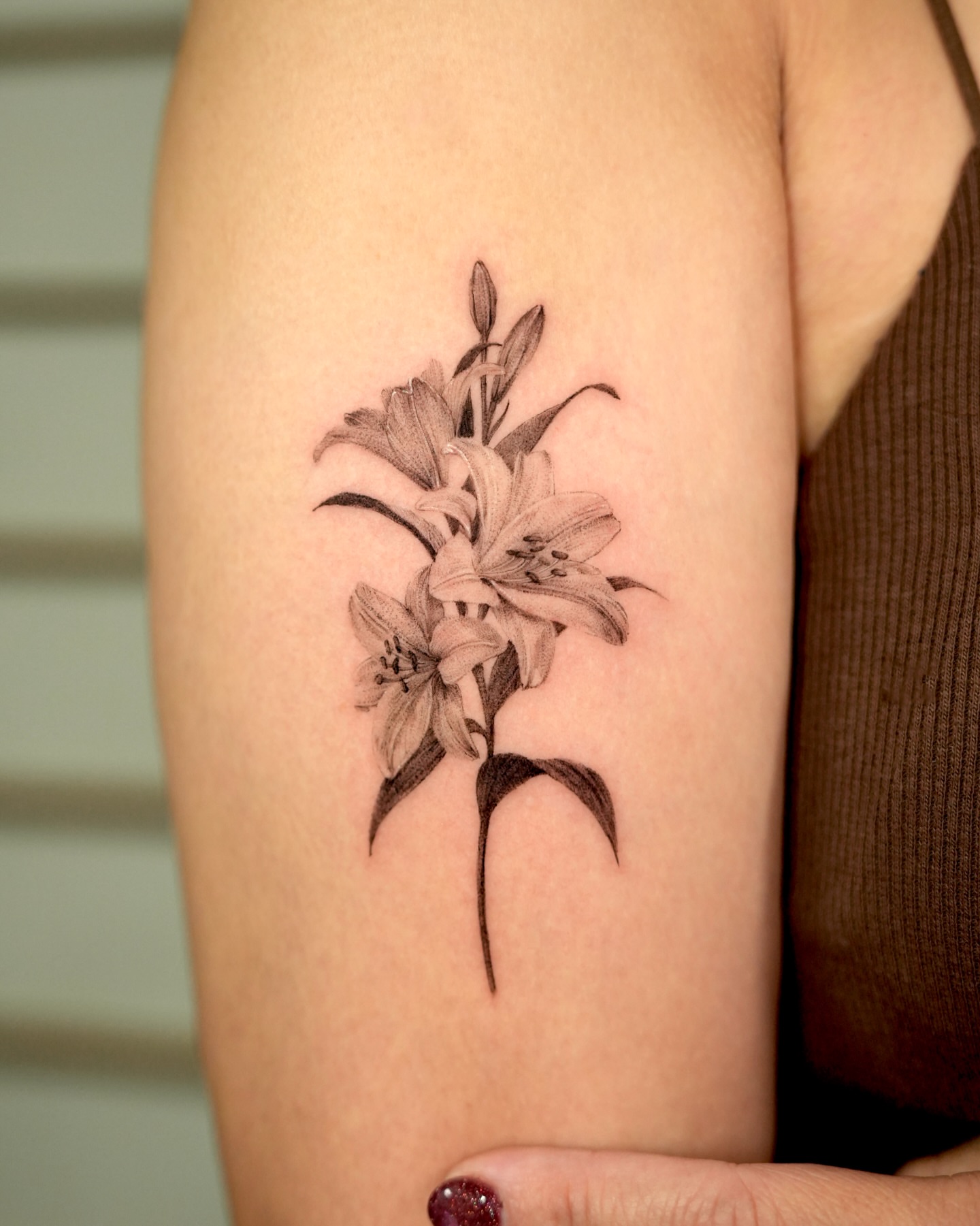 Tattoo by @tattooist_gaon — black_and_grey