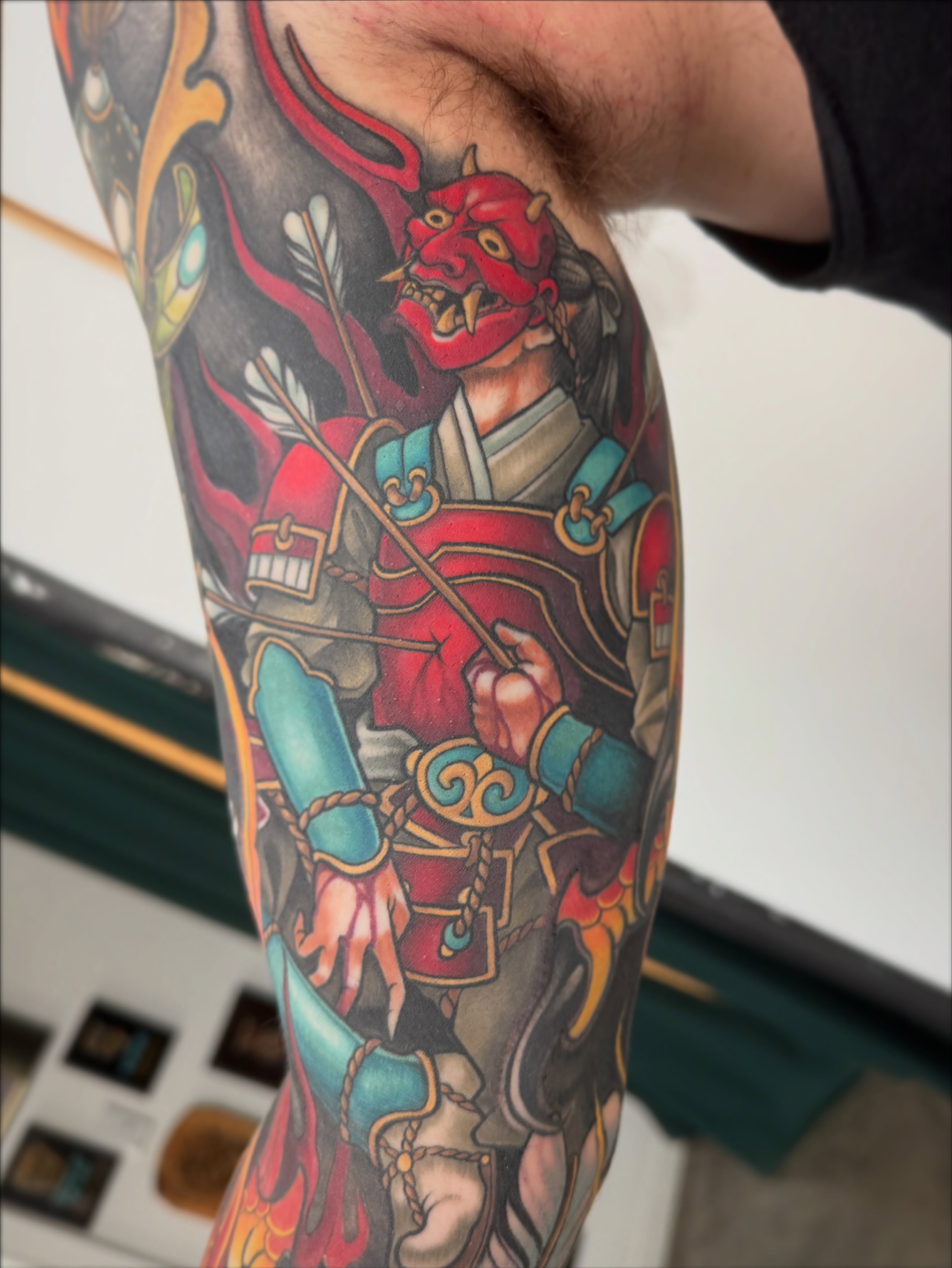 Tattoo by @taylorhealdtattoo — american_traditional, dotwork