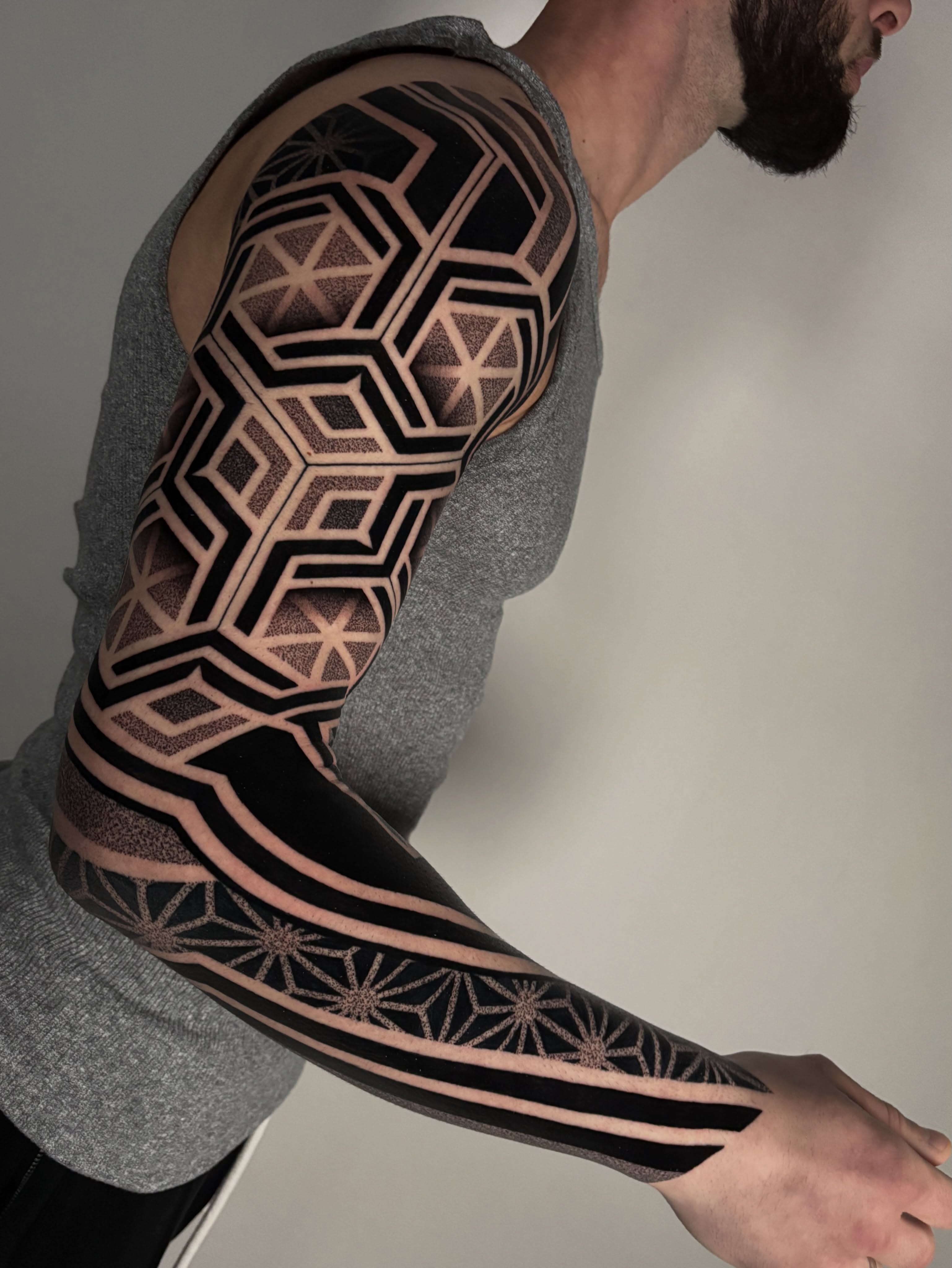 Tattoo by @mitchin.tattoos — geometric