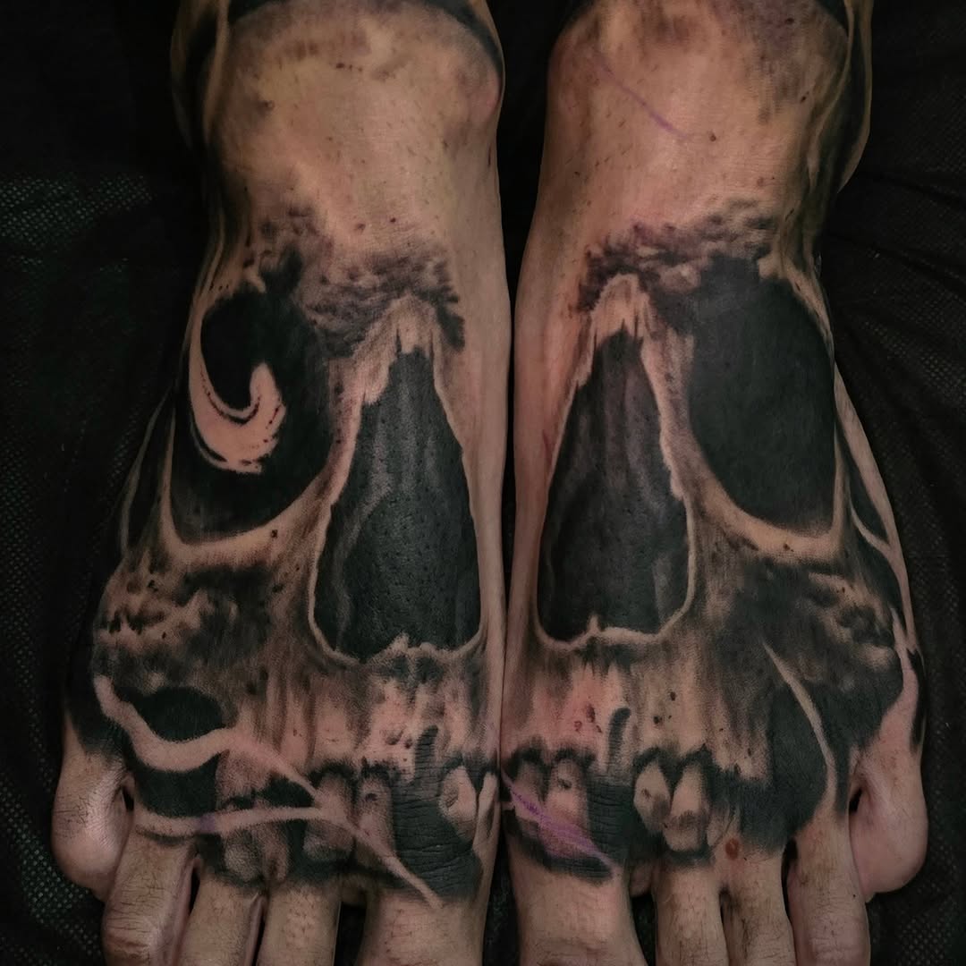 Tattoo by @gabsoucie — black_and_grey, realism