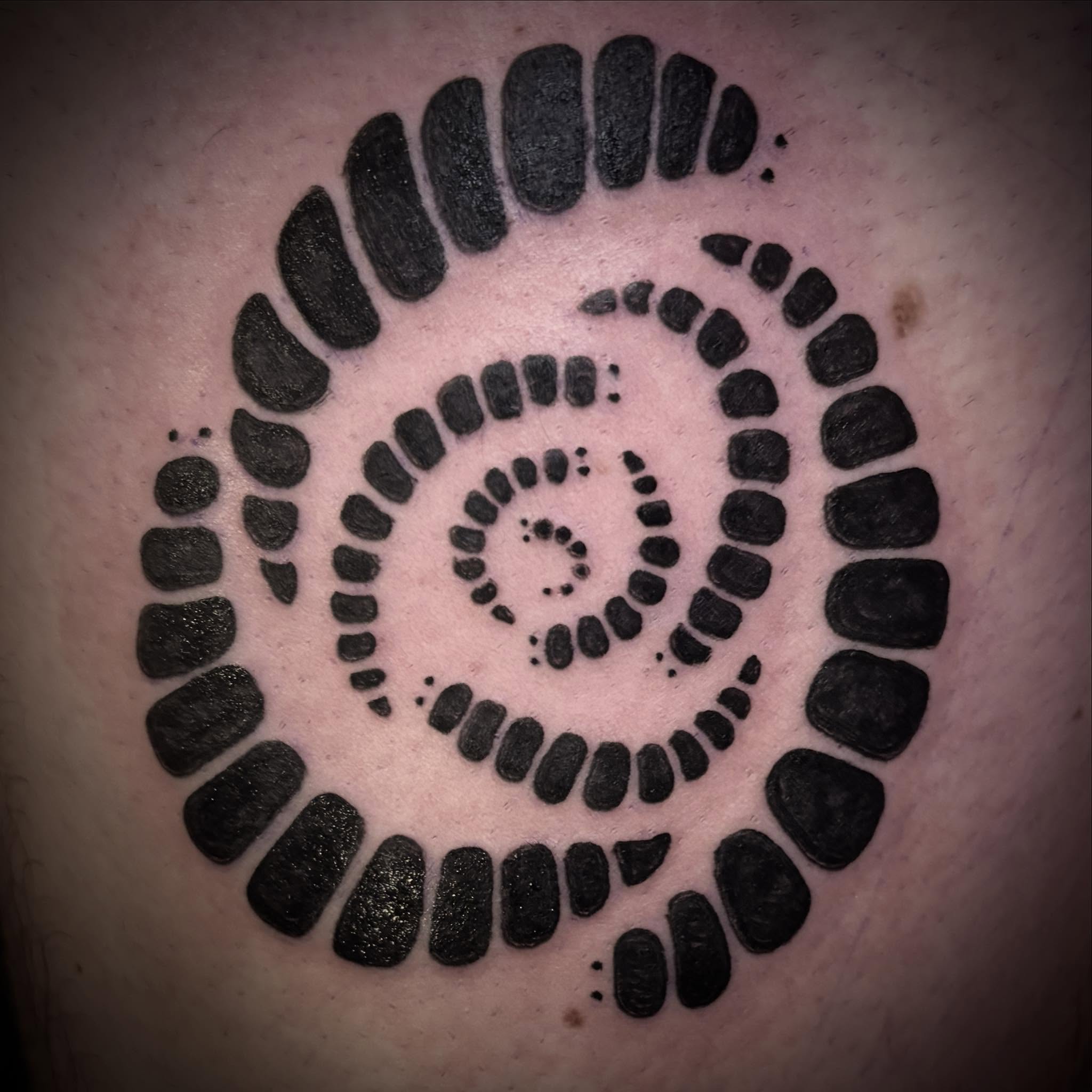 Tattoo by @neekostentaculz — dotwork