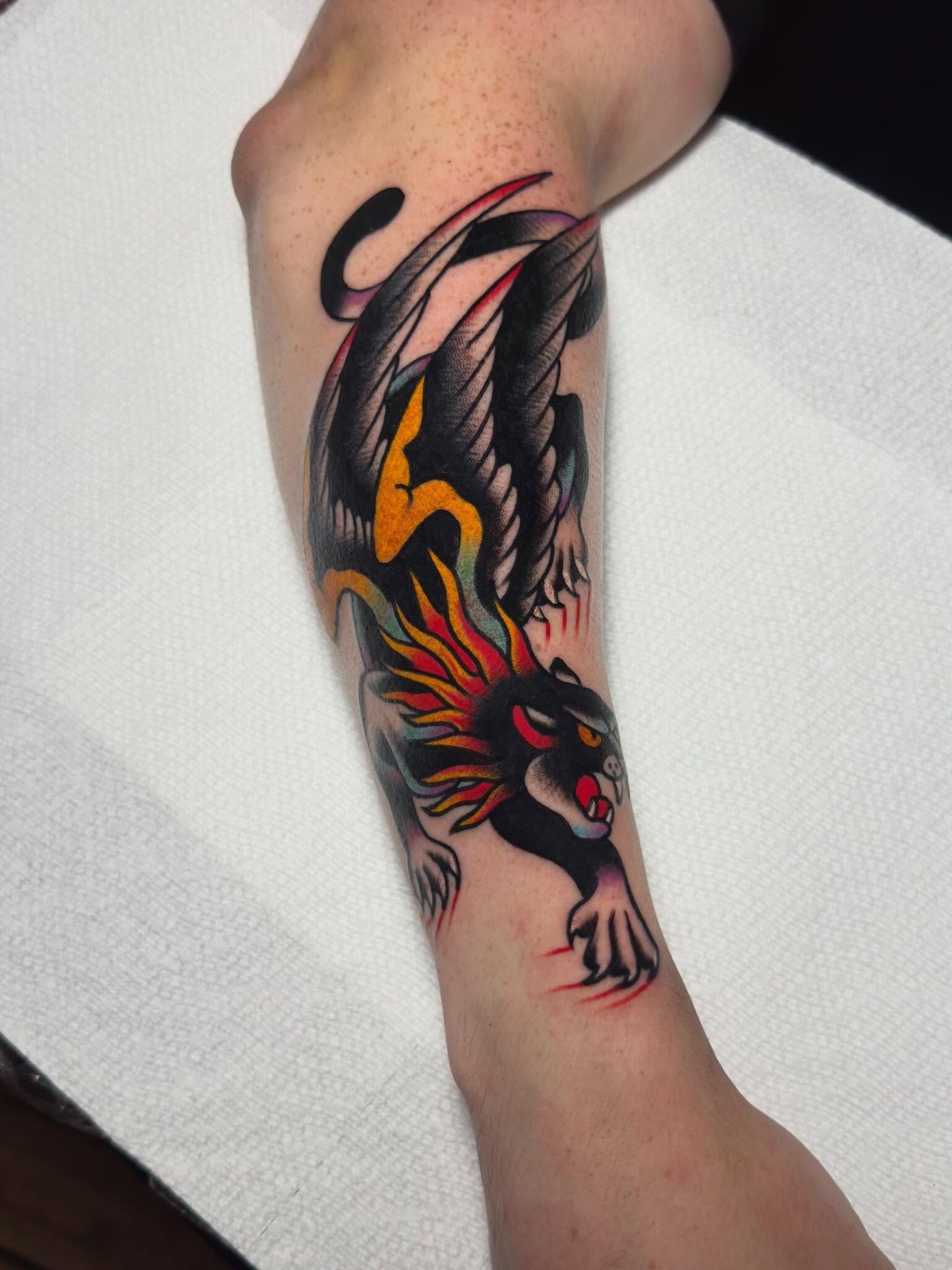 Tattoo by @tat2vandal โ american_traditional
