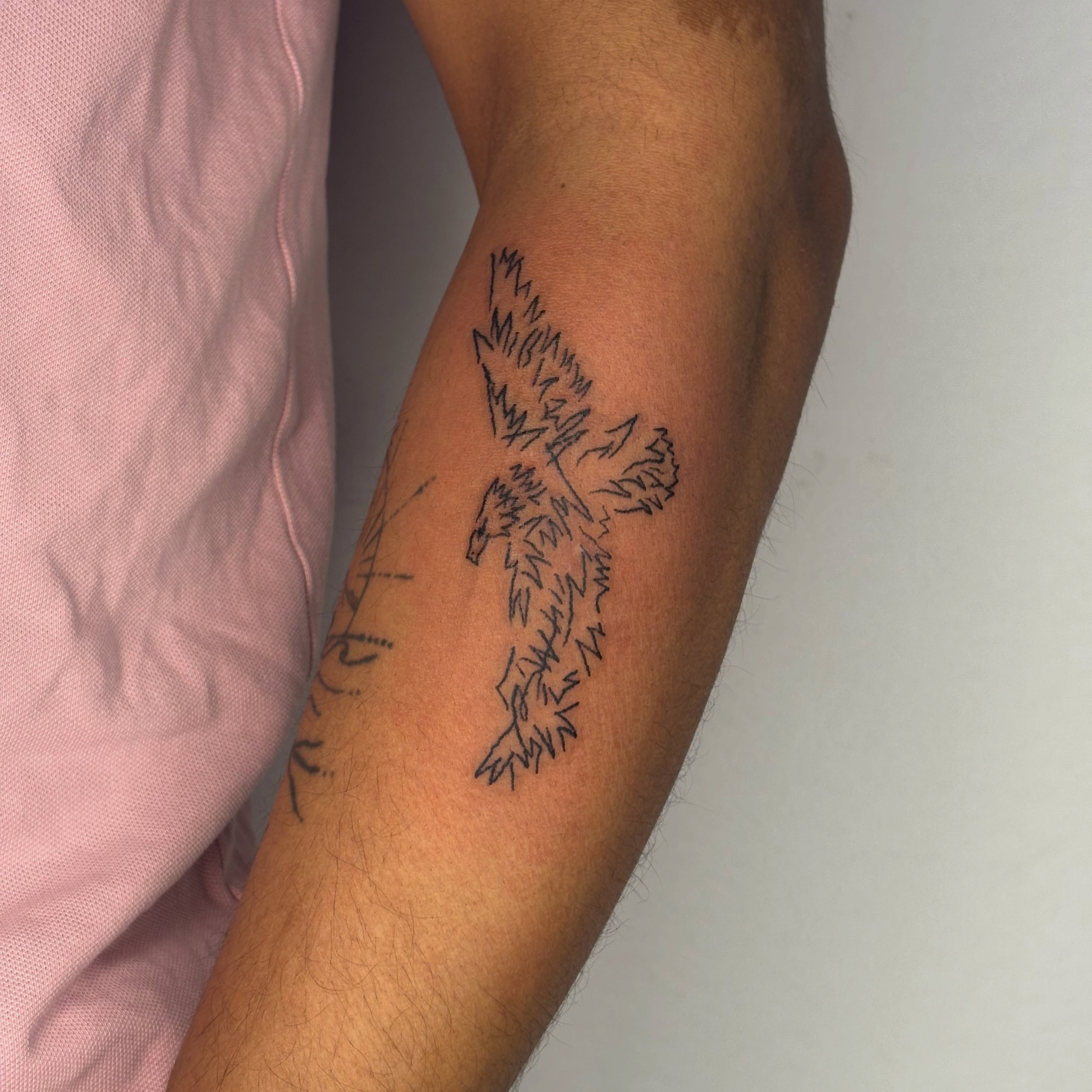 Tattoo by @seayalaterpirate — dotwork