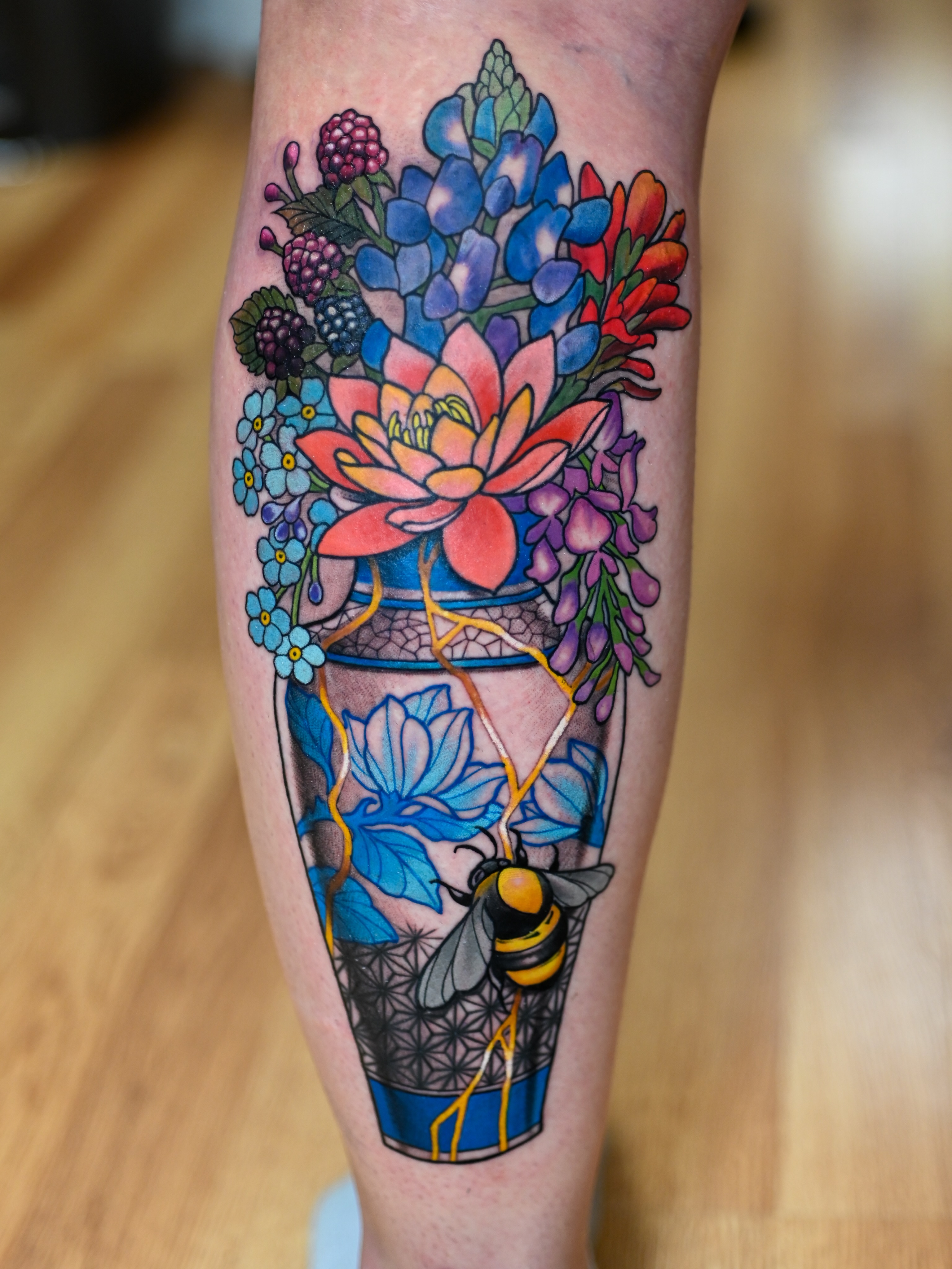Tattoo by @lorenzolopezart — neo_traditional, realism