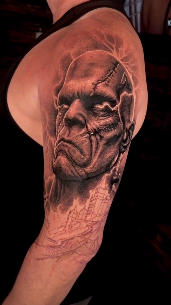 Tattoo by @jonnelson_tattoos — realism, dark_realism