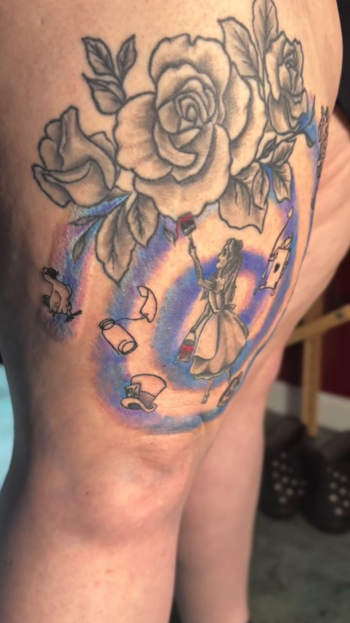 Tattoo by @minxxytattoos — realism, fine_line