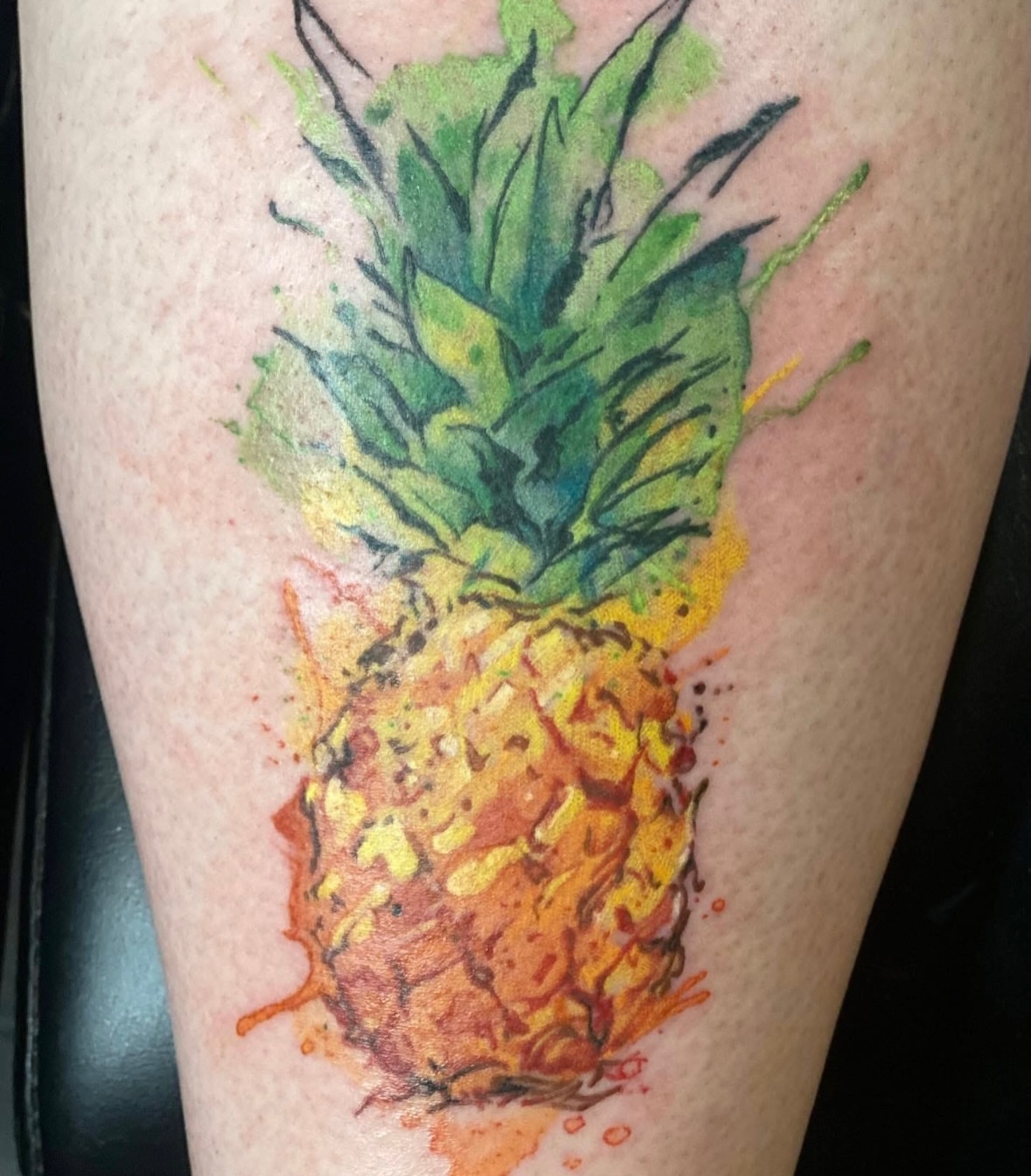 Tattoo by @tattooartist_dano — watercolor