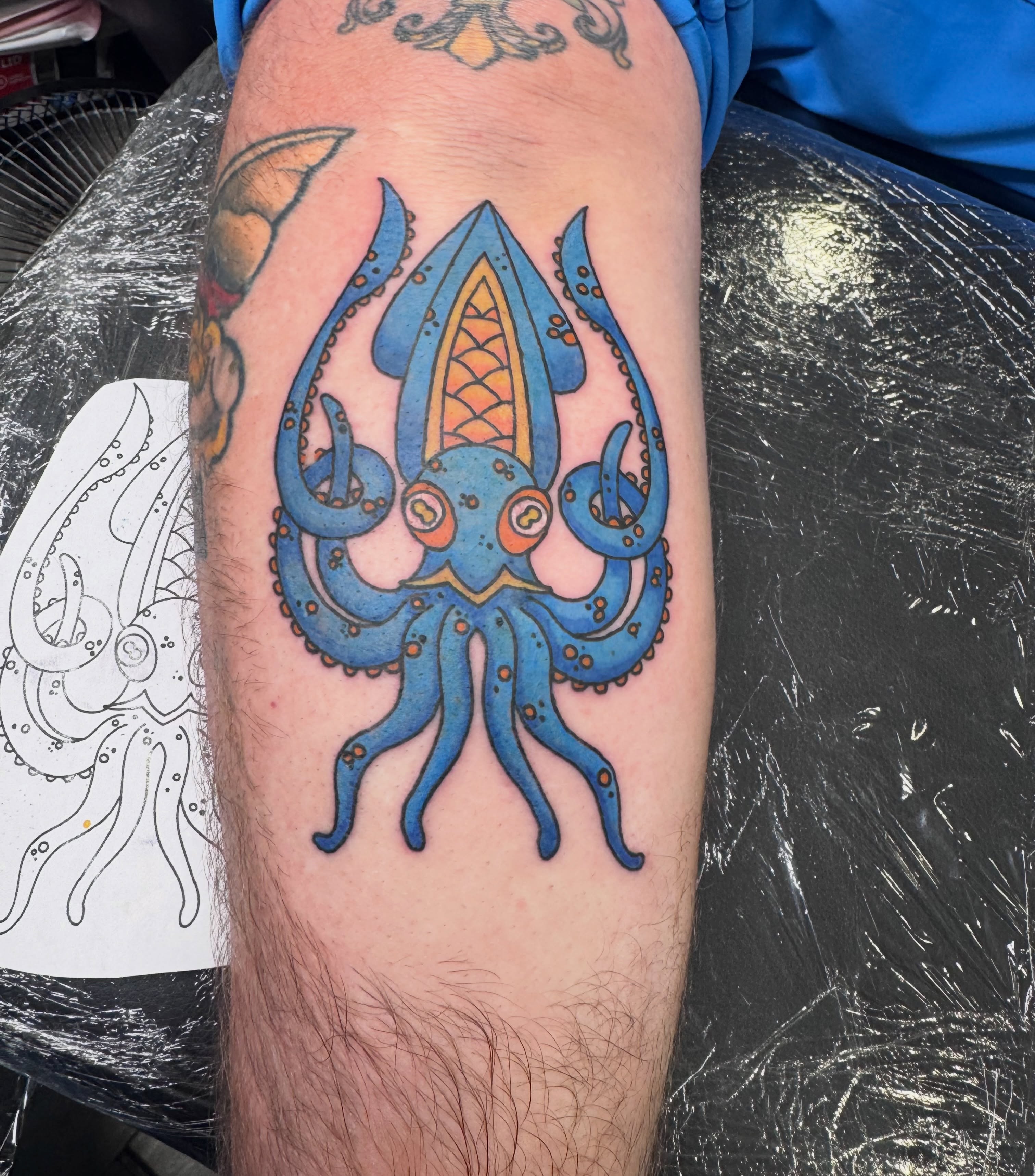 Tattoo by @brandonspindlertattoos — geometric