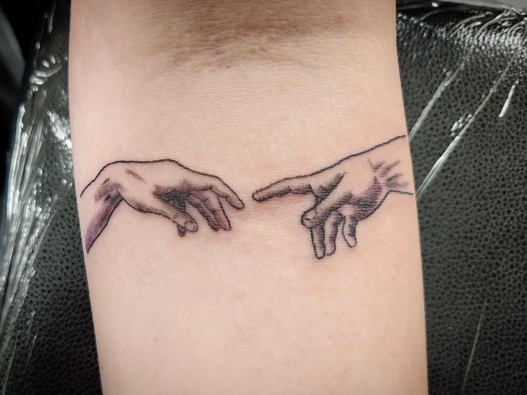 Tattoo by @3rdeyetattoo_artgallery — realism, dotwork