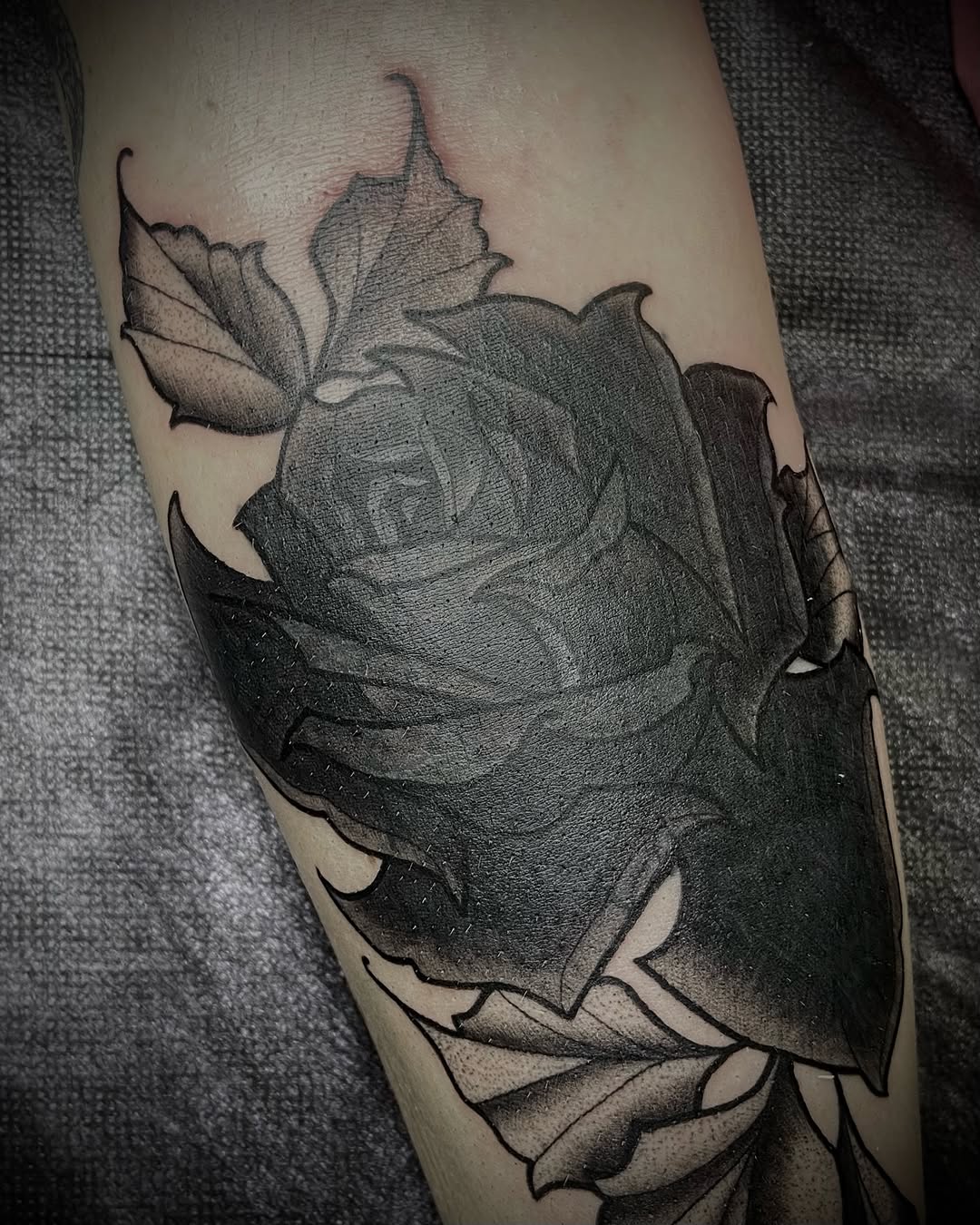 Tattoo by @inked.by.shelbie — black_and_grey, realism