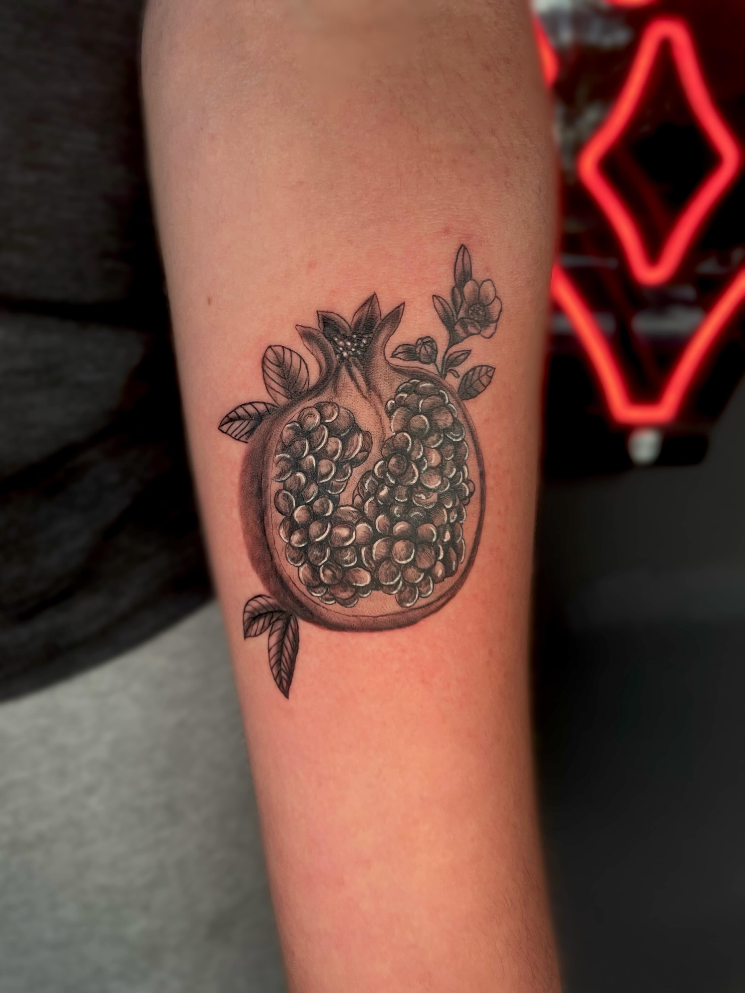 Tattoo by @dje.inks — black_and_grey