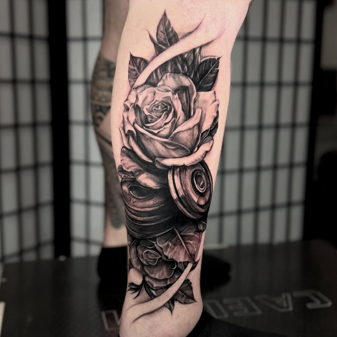 Tattoo by @simplyselaart — realism, black_and_grey
