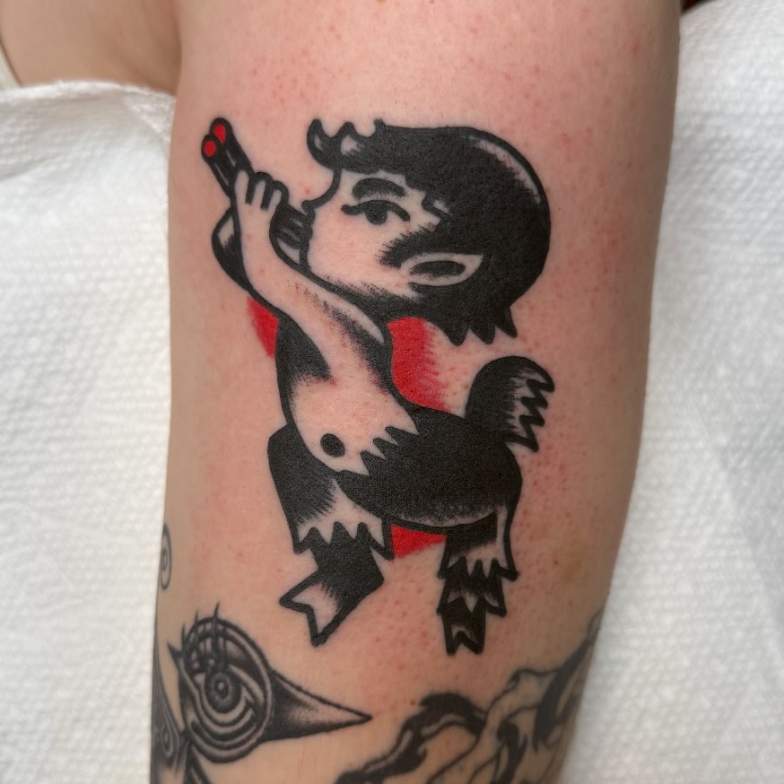 Tattoo by @mikeychestnuts — american_traditional