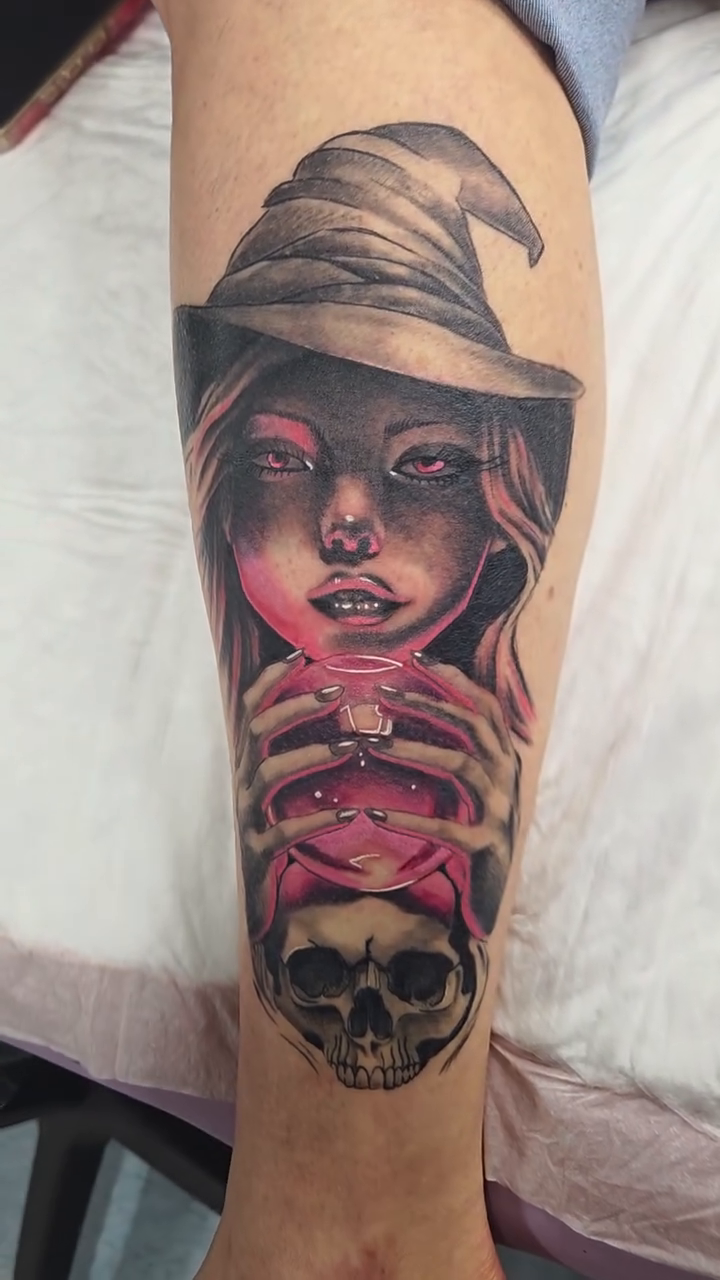 Tattoo by @ryanmartin_tattoos — dark_realism, neo_traditional