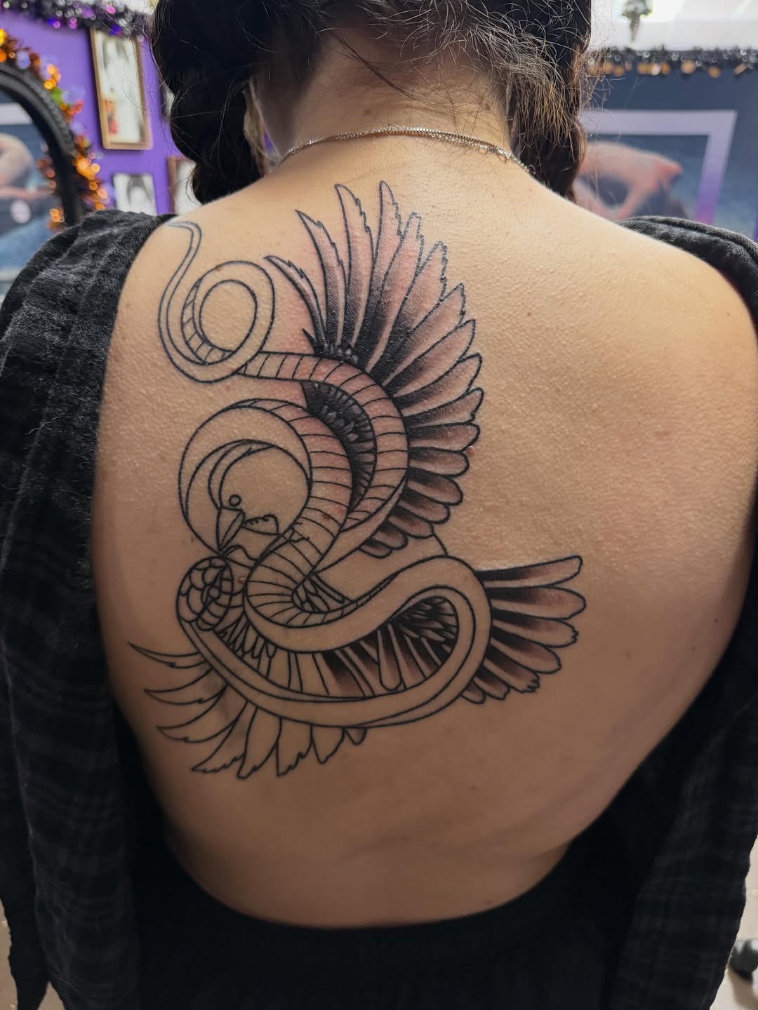 Tattoo by @dr3wmat1c_tattoos โ black_and_grey, ornamental