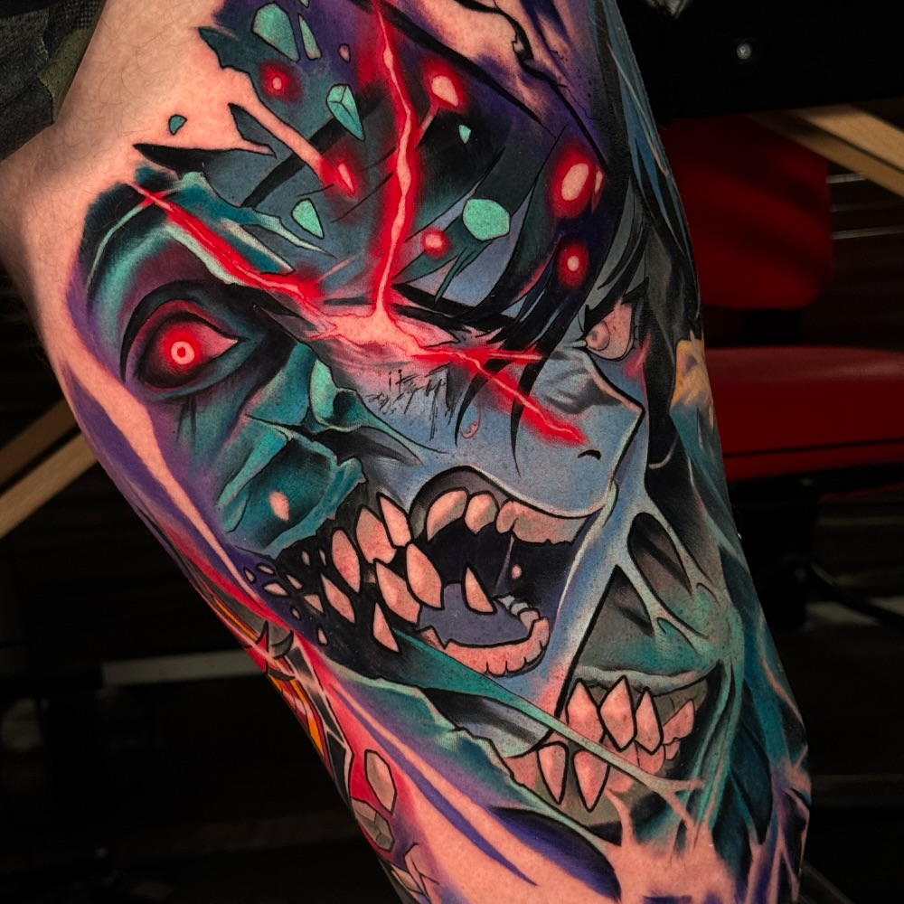Tattoo by @molinatattoo — dark_realism