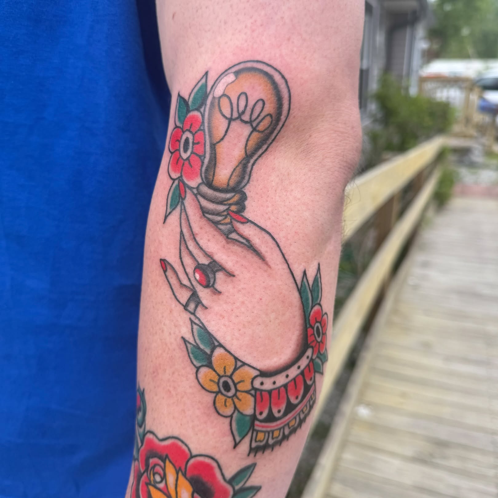 Tattoo by @areubeewhy — american_traditional