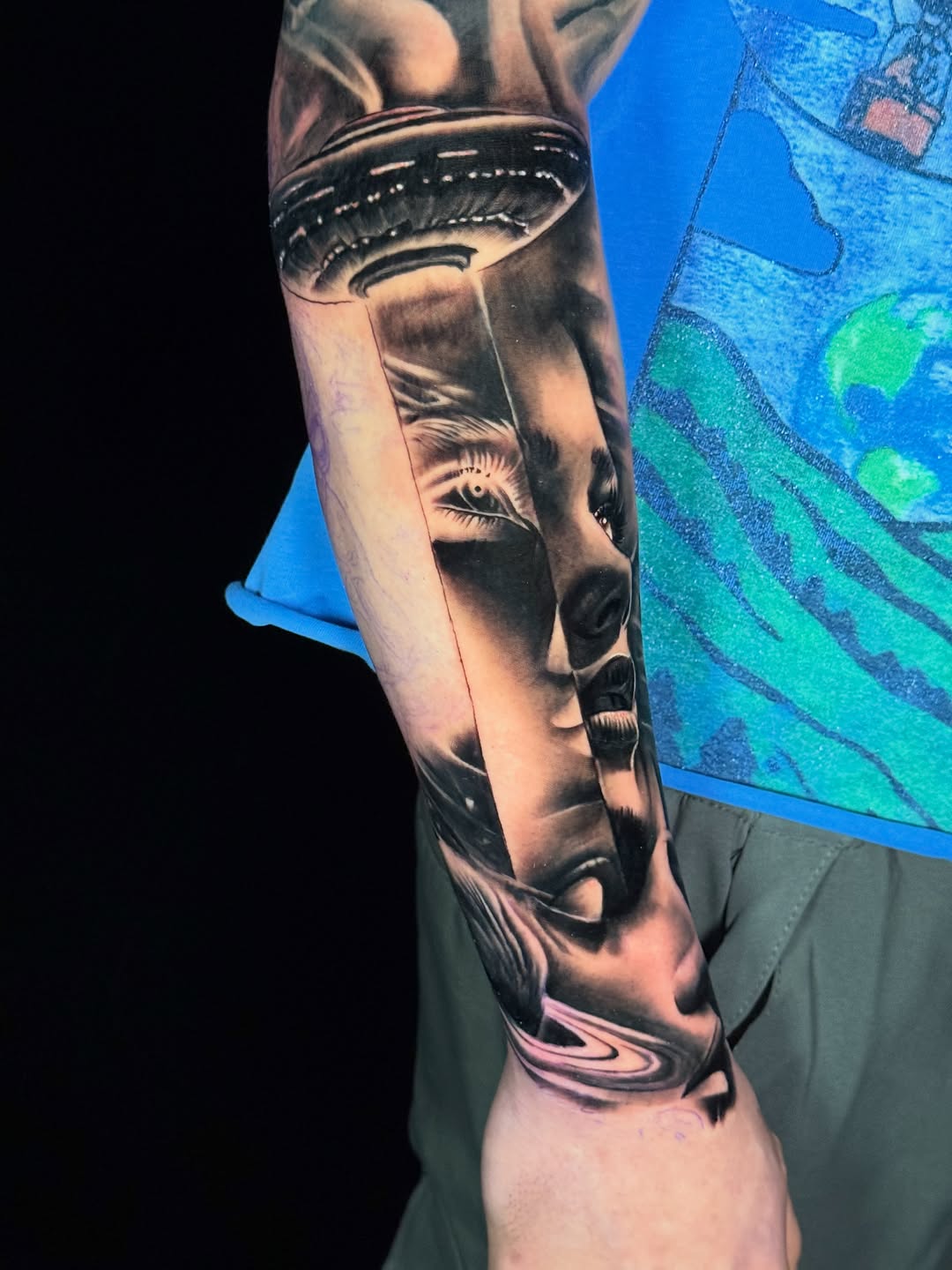 Tattoo by @arthurvolper — realism, black_and_grey