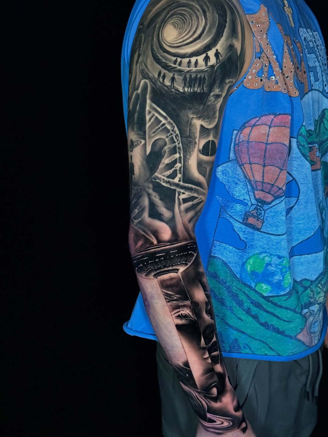 Tattoo by @arthurvolper — realism, black_and_grey