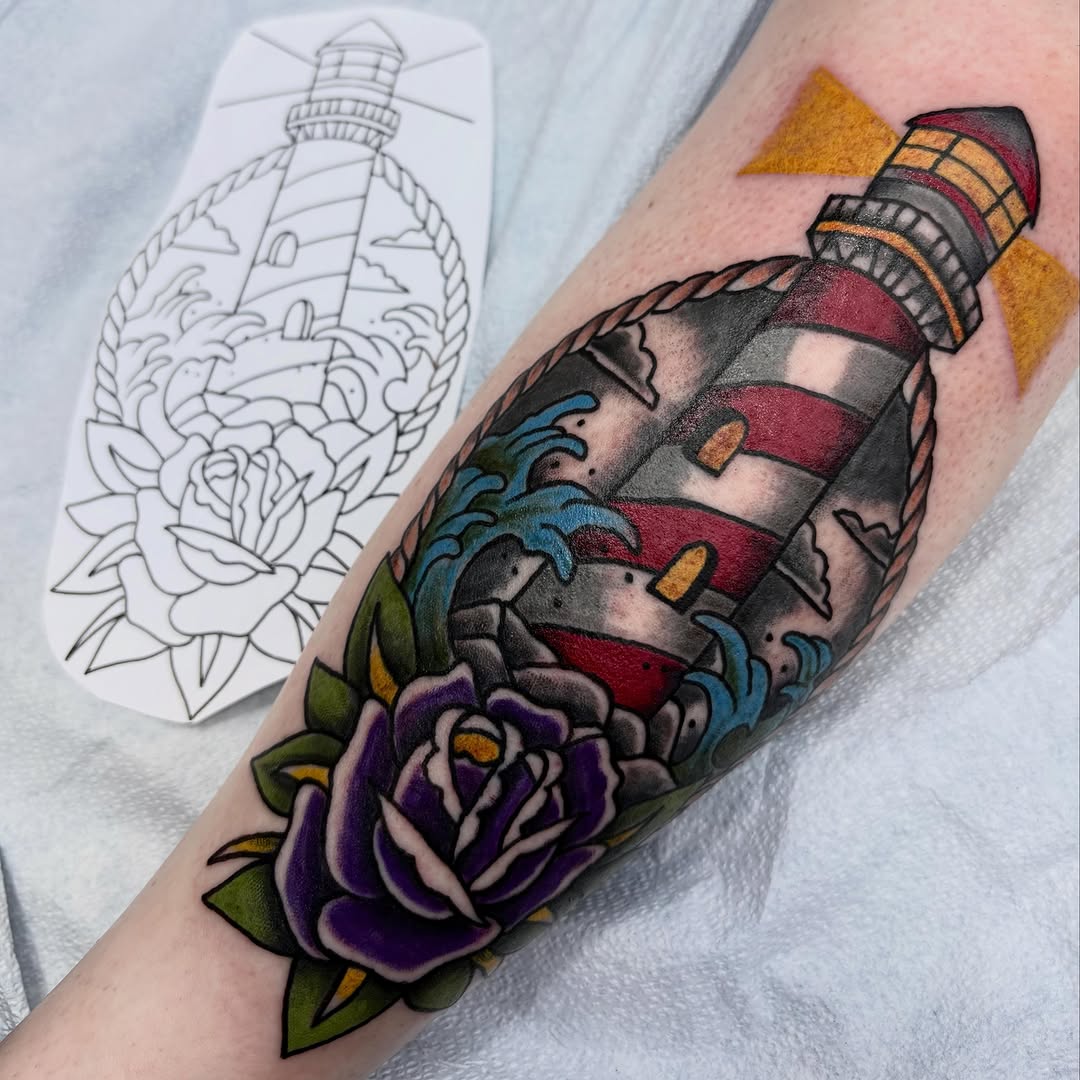 Tattoo by @gloomberrytattoos โ american_traditional