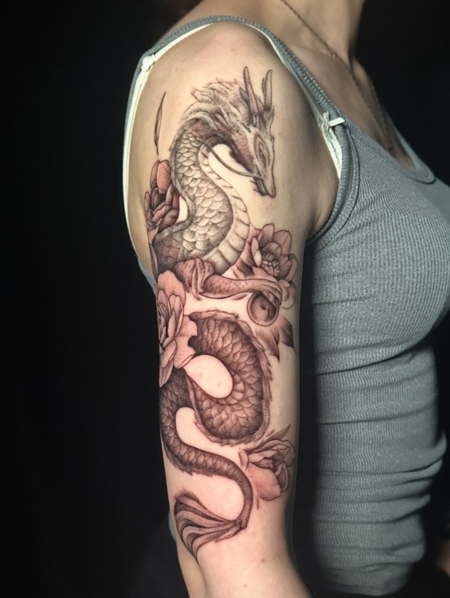 Tattoo by @jack_piscitelli_tattoos — black_and_grey